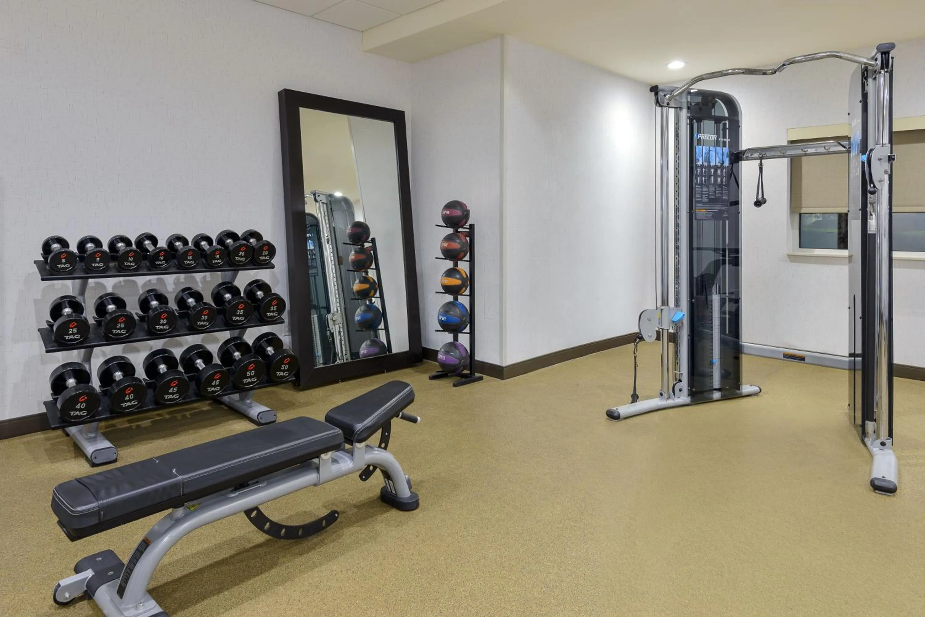 Fitness centre/facilities in Home2 Suites By Hilton Nokomis