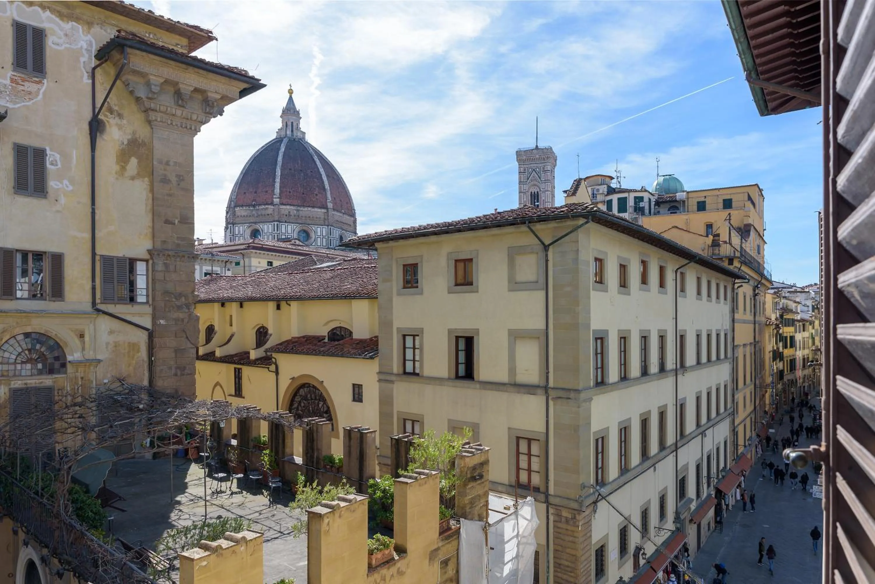 City view in Palazzo della Stufa Residenza D'Epoca