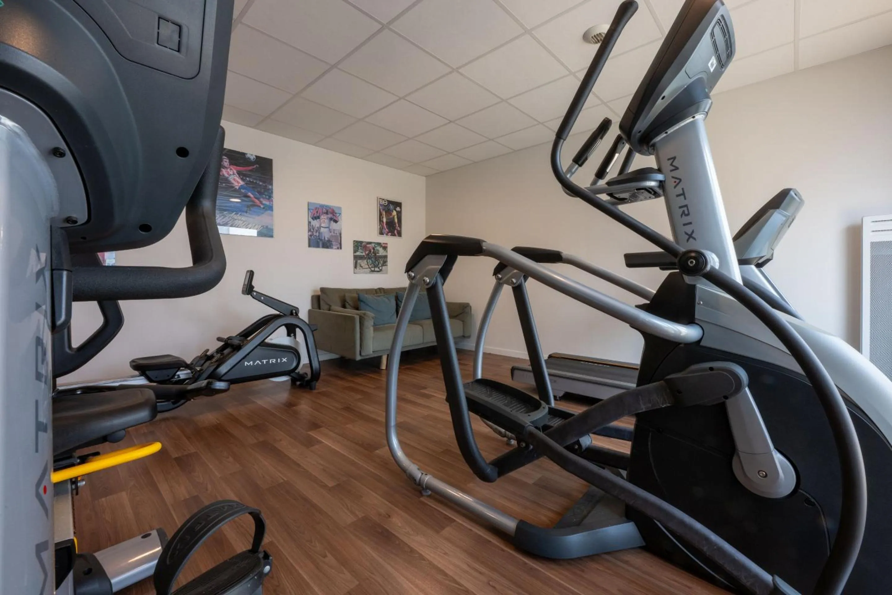 Fitness centre/facilities in Résidence Odalys Le Domaine des Pins