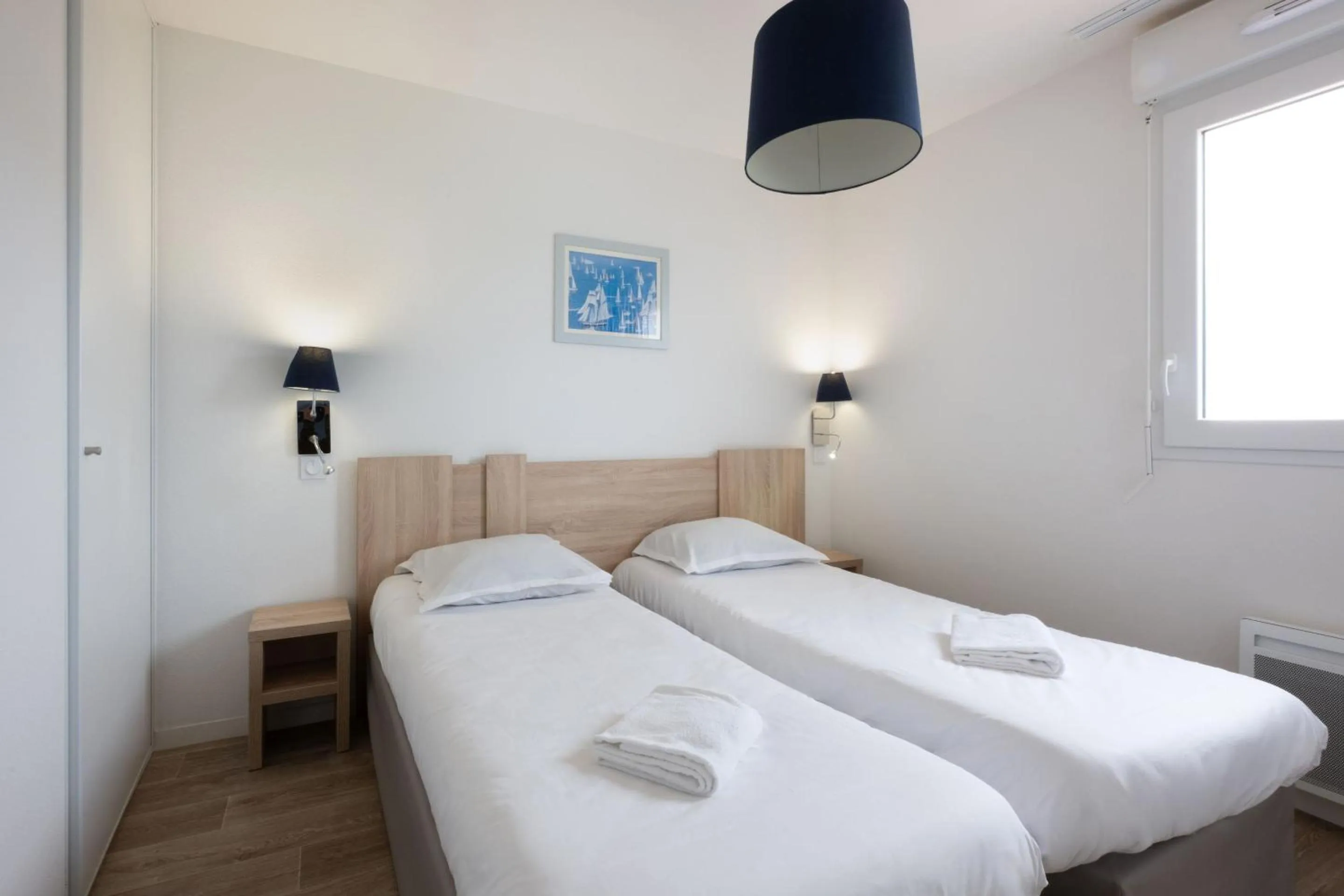 Bedroom, Bed in Résidence Odalys Le Domaine des Pins