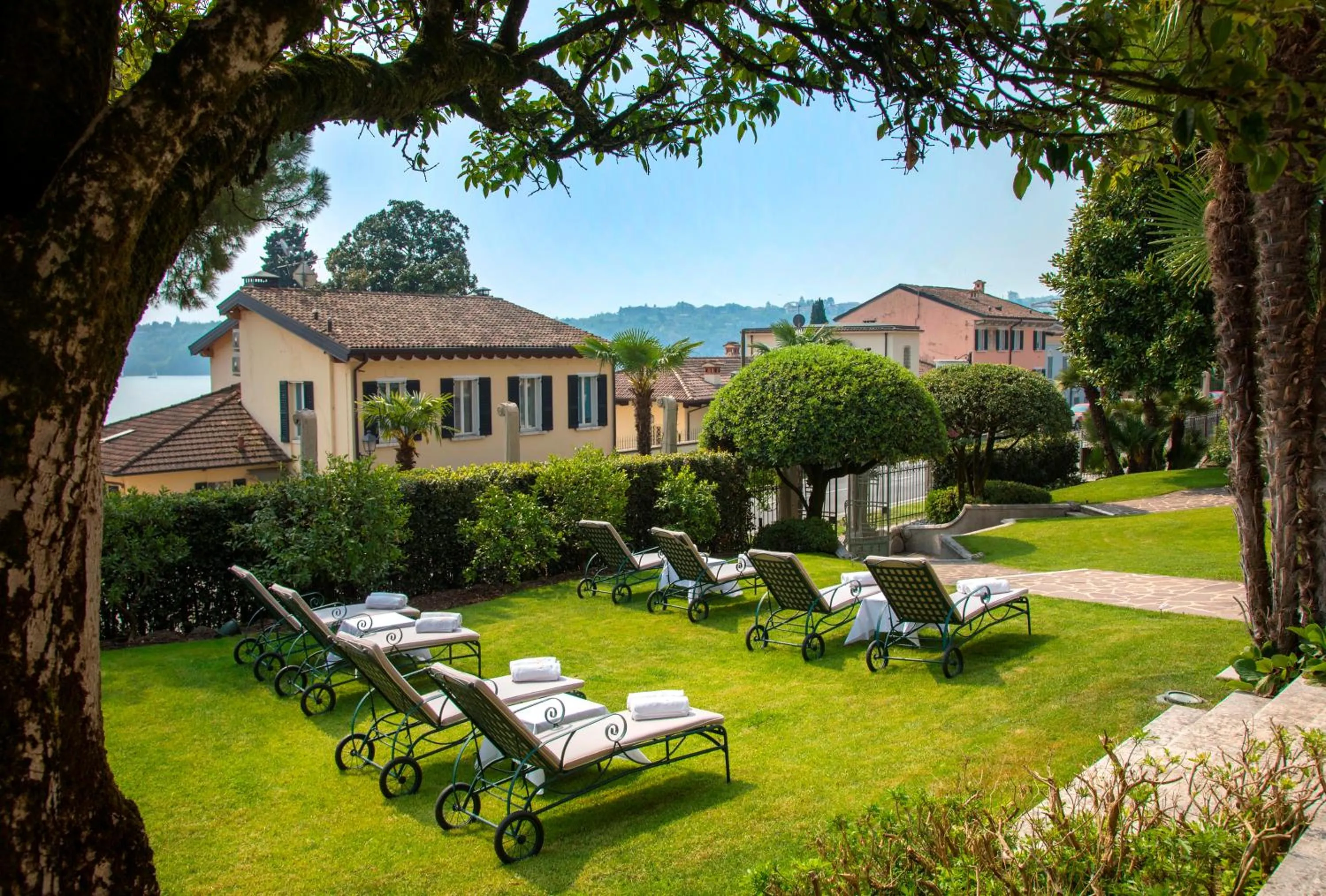 Garden in Hotel Laurin