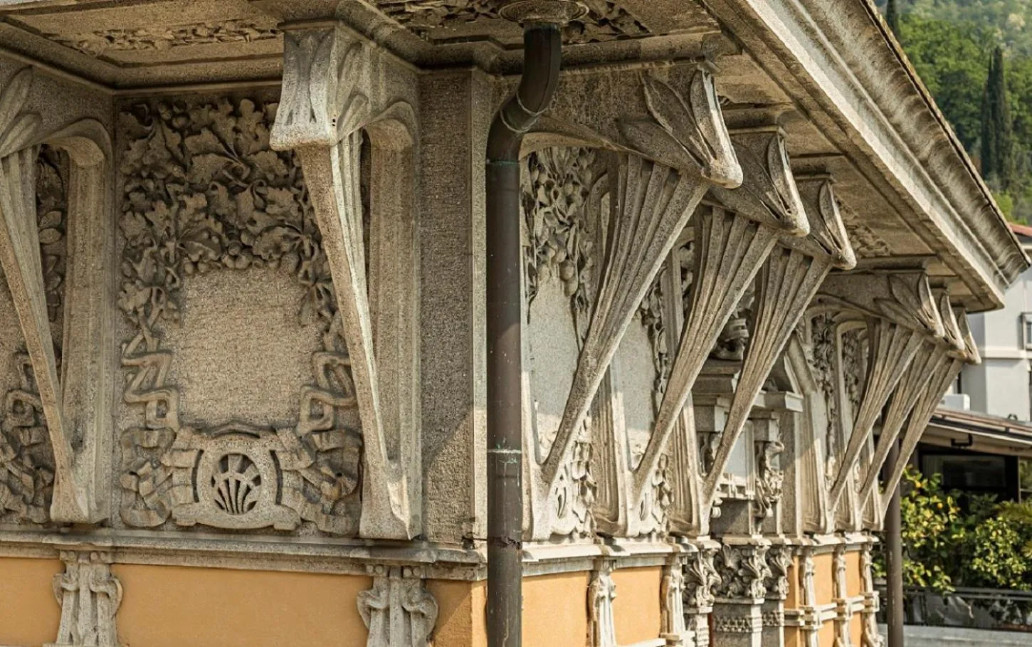 Decorative detail in Hotel Laurin