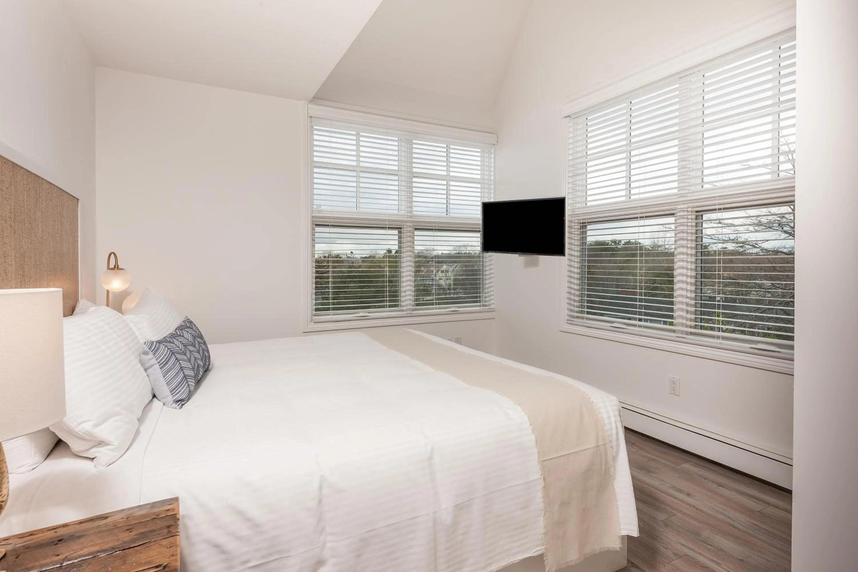 Bed in ViewPoint Hotel