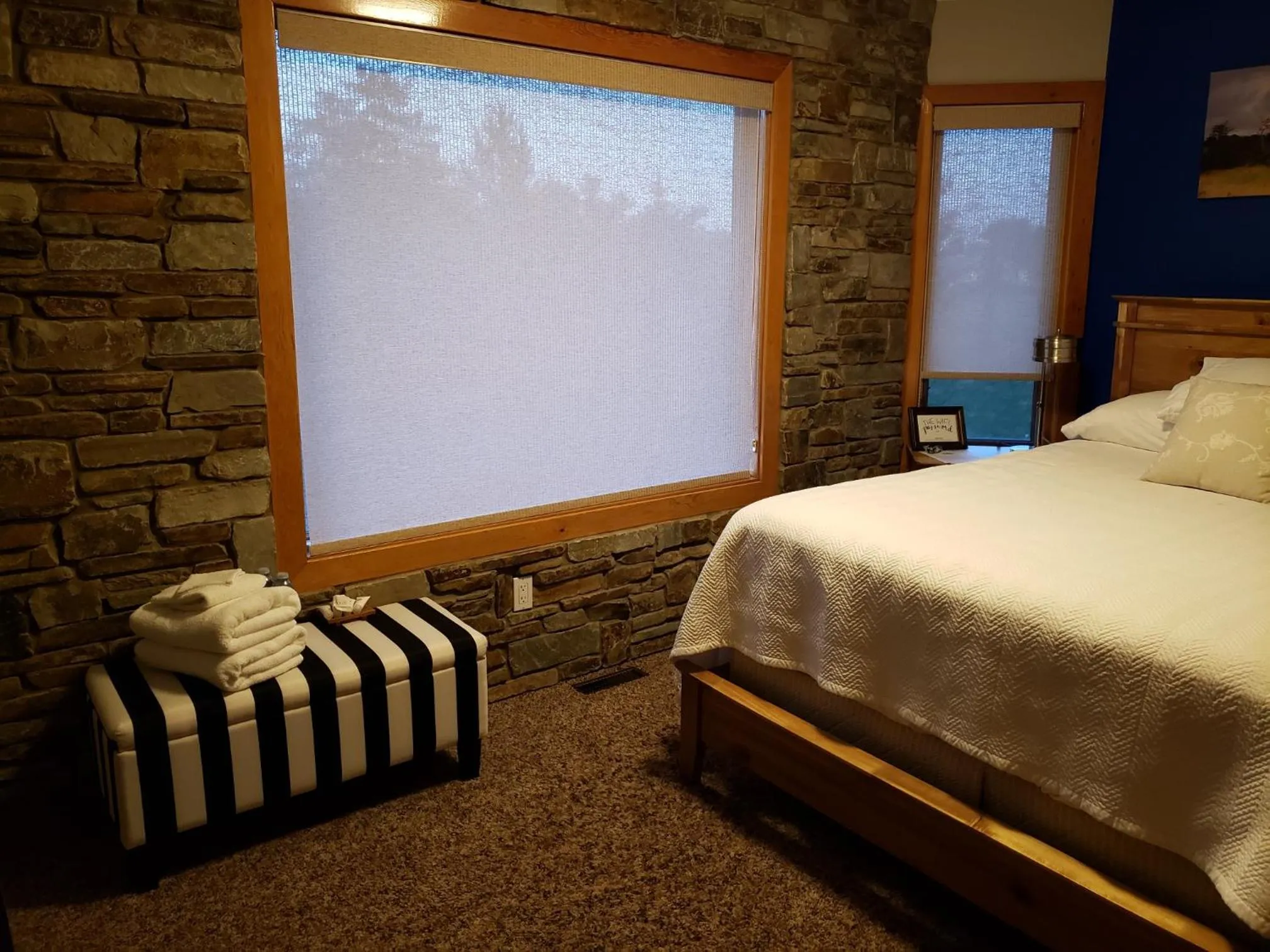 Bed in South Africa House Guest Lodge