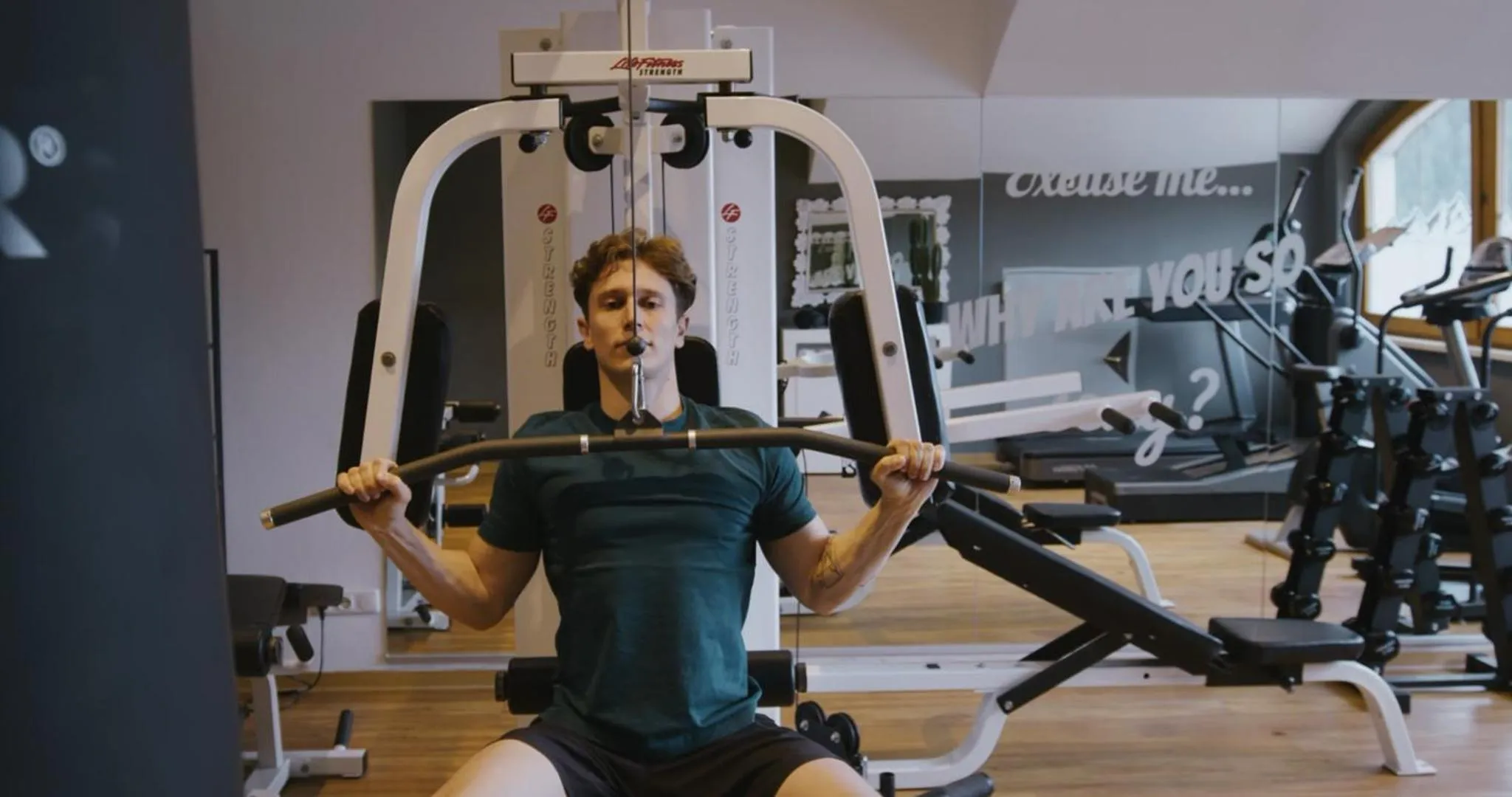 Fitness centre/facilities in MANNI das Hotel