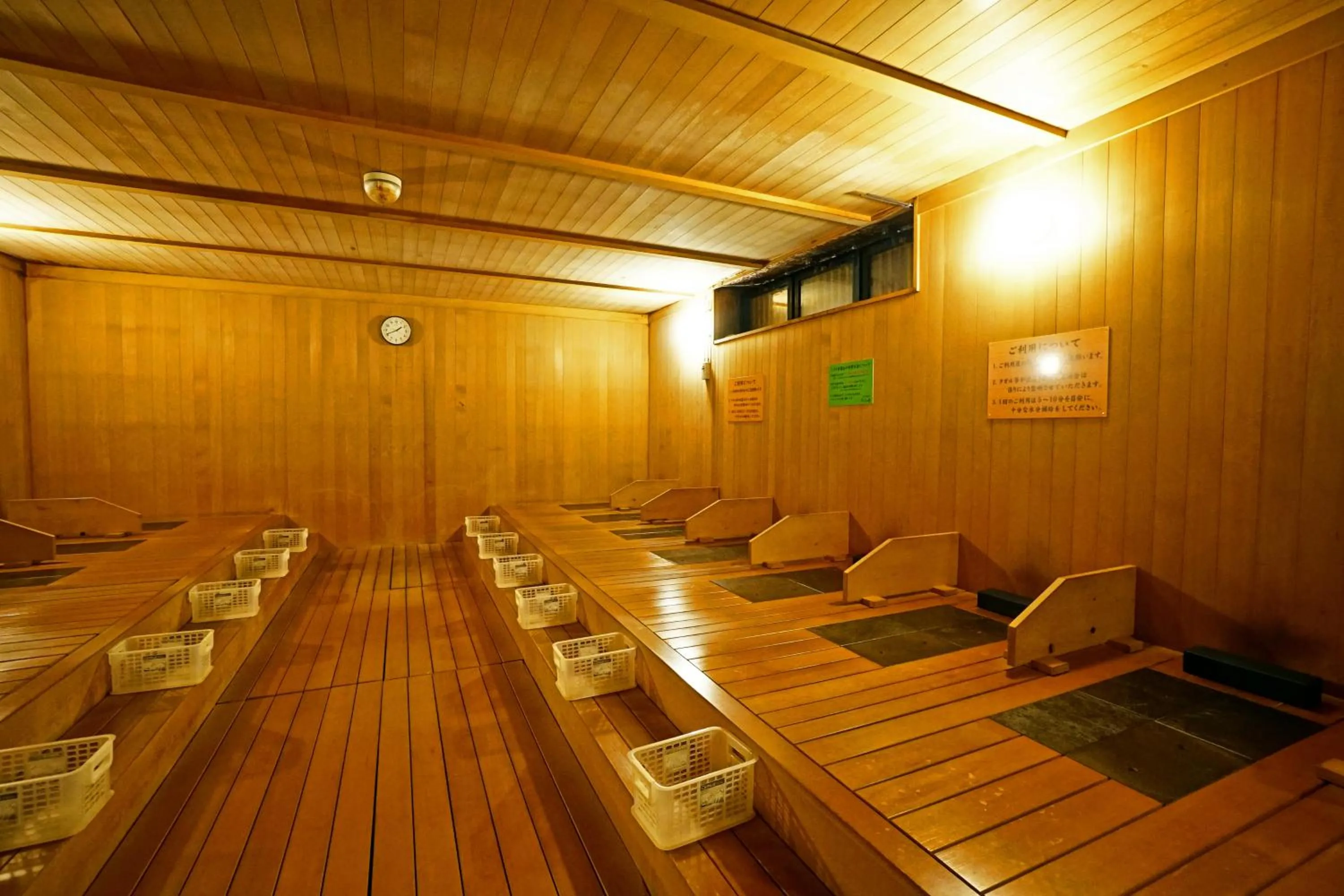 Sauna in Mikasa Tennen Onsen Taikonoyu Sparesort Hotel Taiko Bettei Hatago