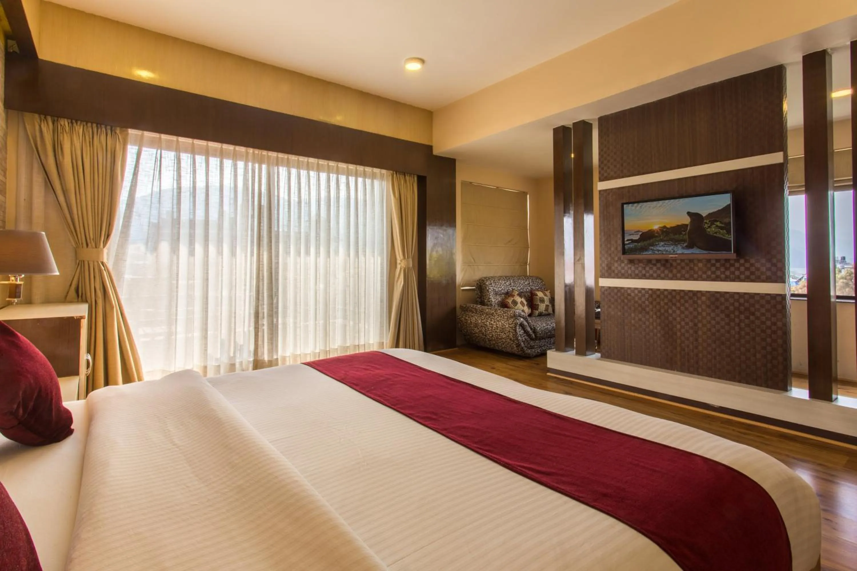 Bed in Hotel Queens Park