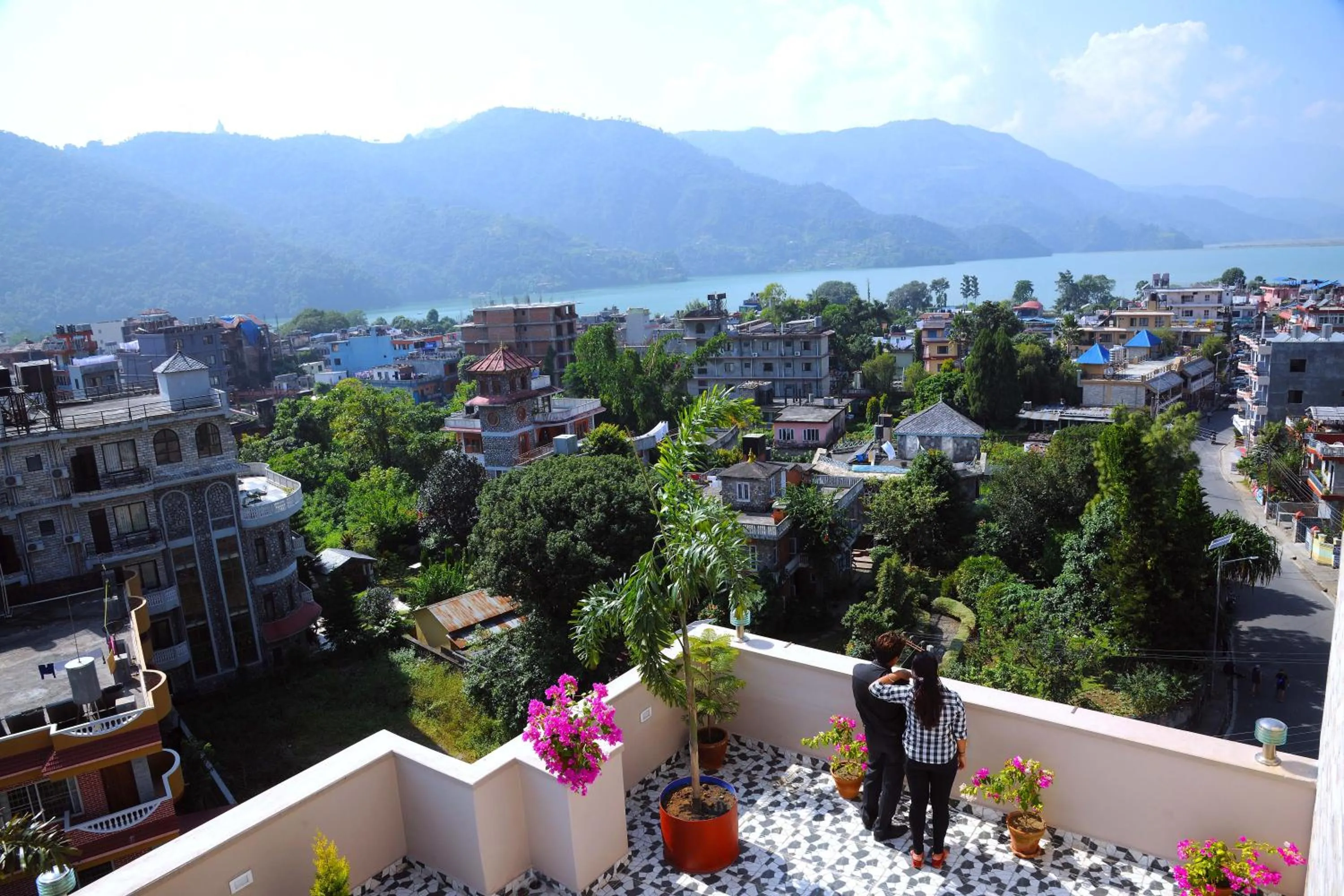 City view in Hotel Queens Park