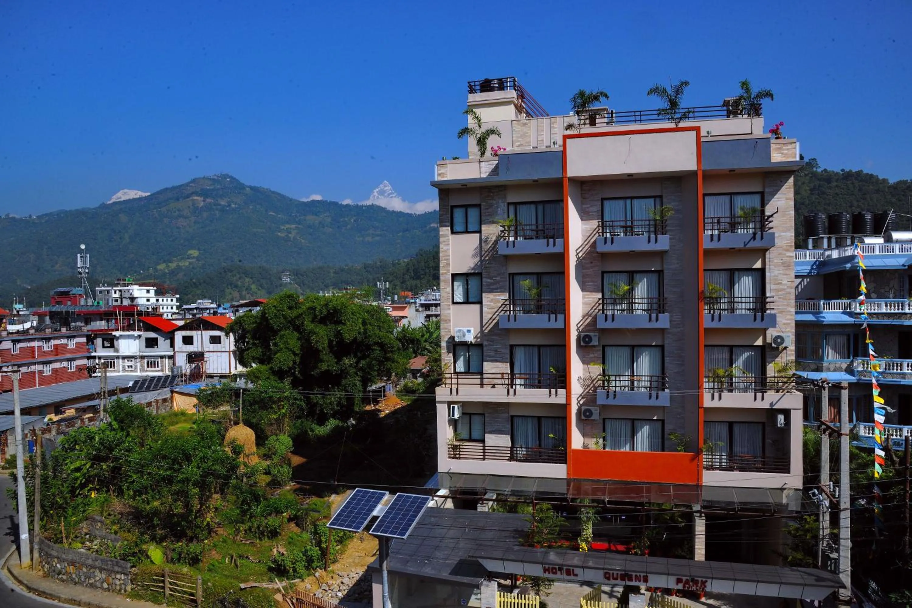 Bird's eye view in Hotel Queens Park