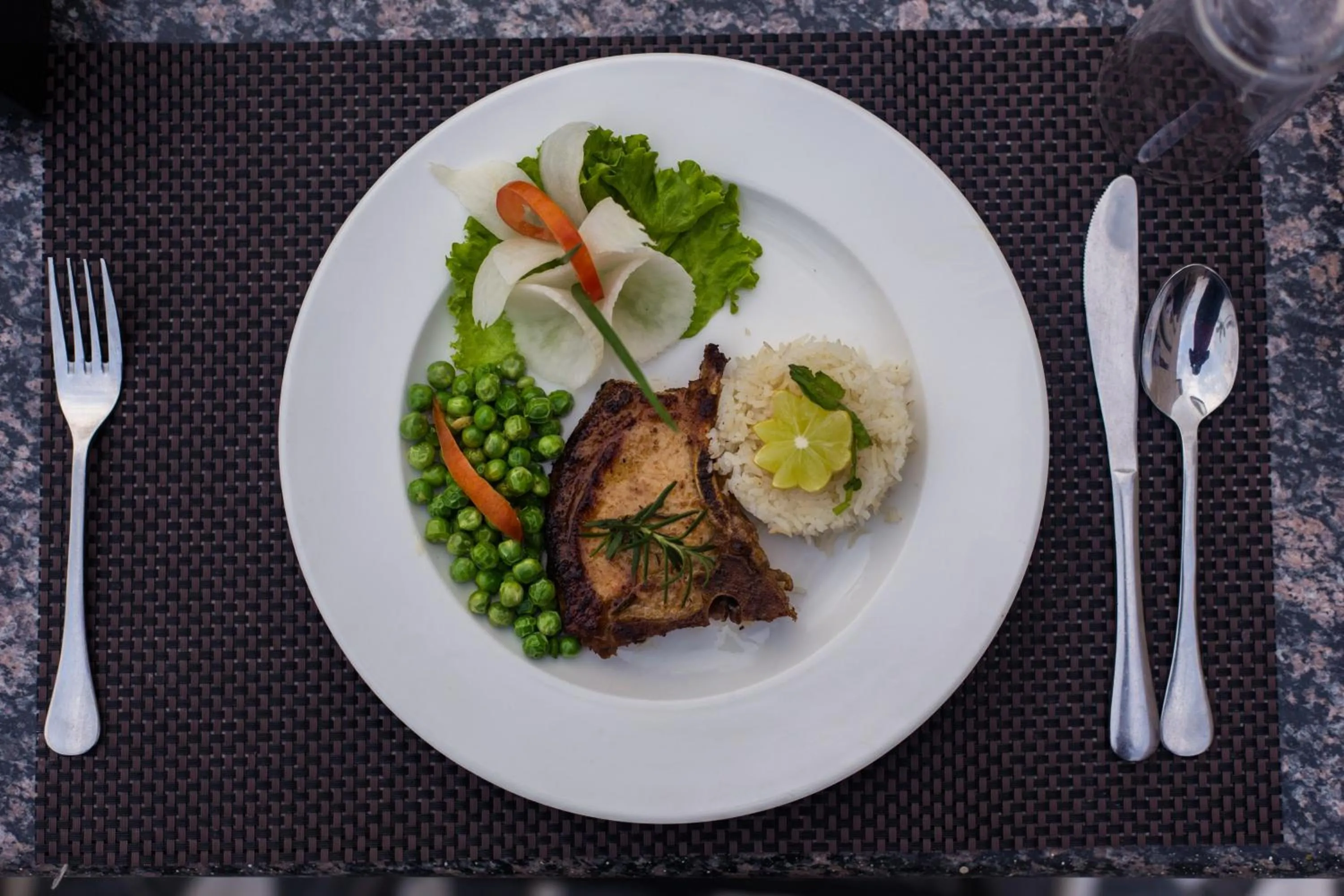 Food in Hotel Queens Park