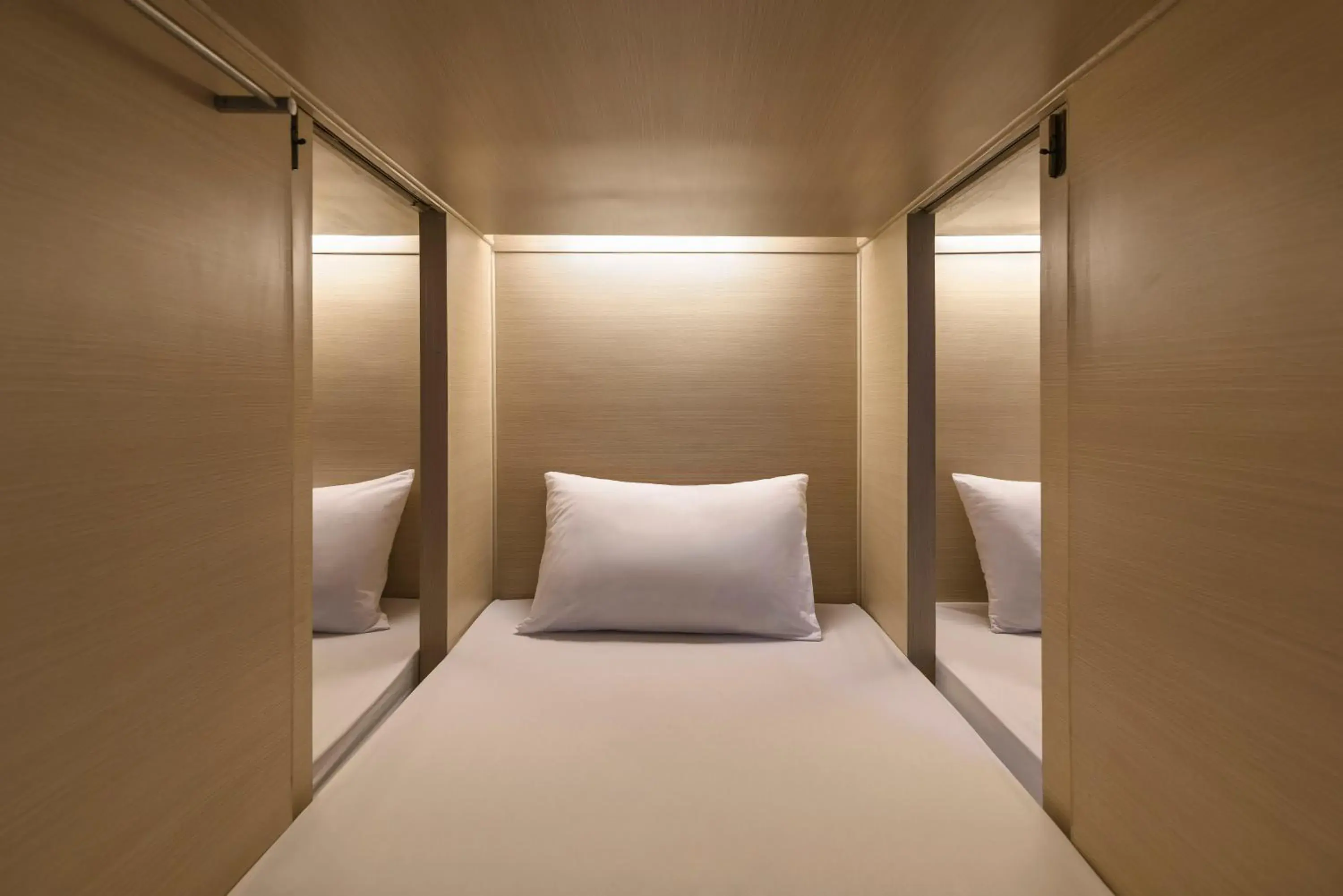 Bedroom, Bed in ORA Hostel Bangkok Bedroom, Bed in ORA Hostel Bangkok