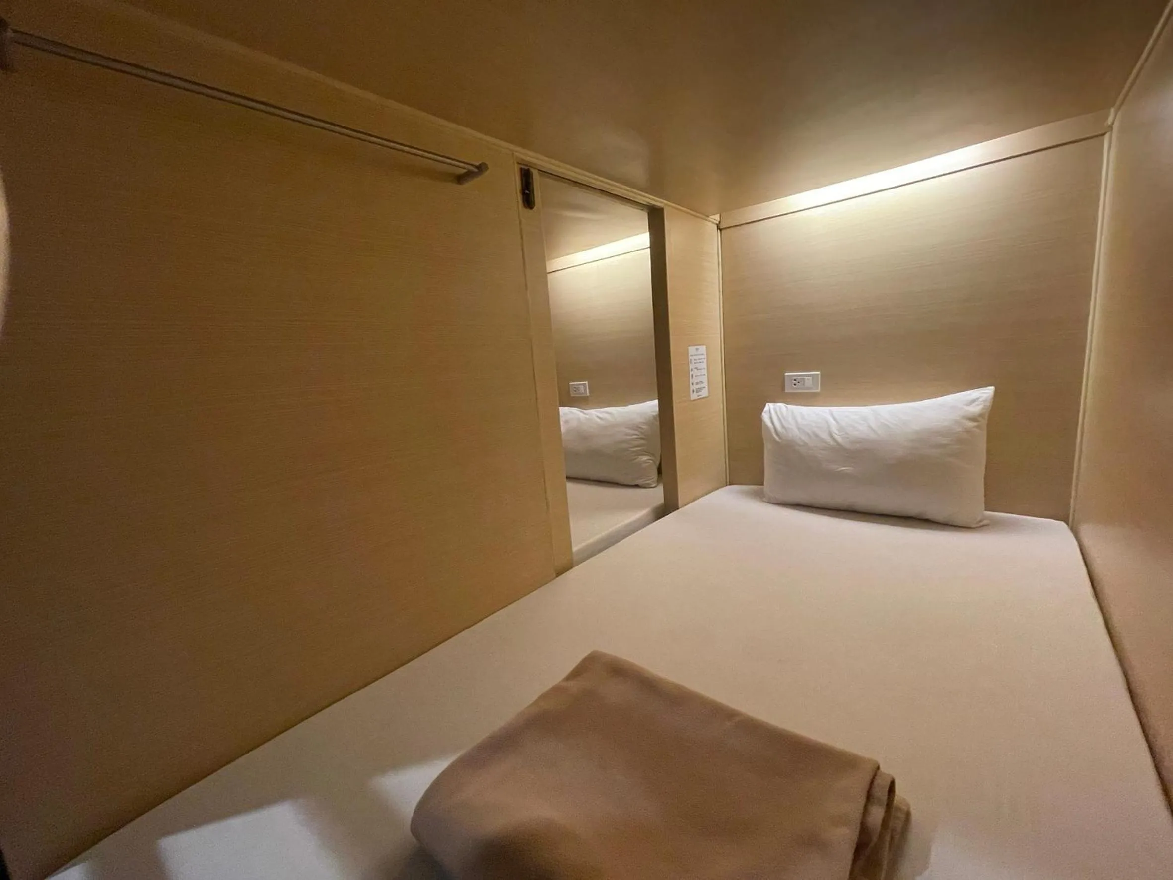 Bed in ORA Hostel Bangkok