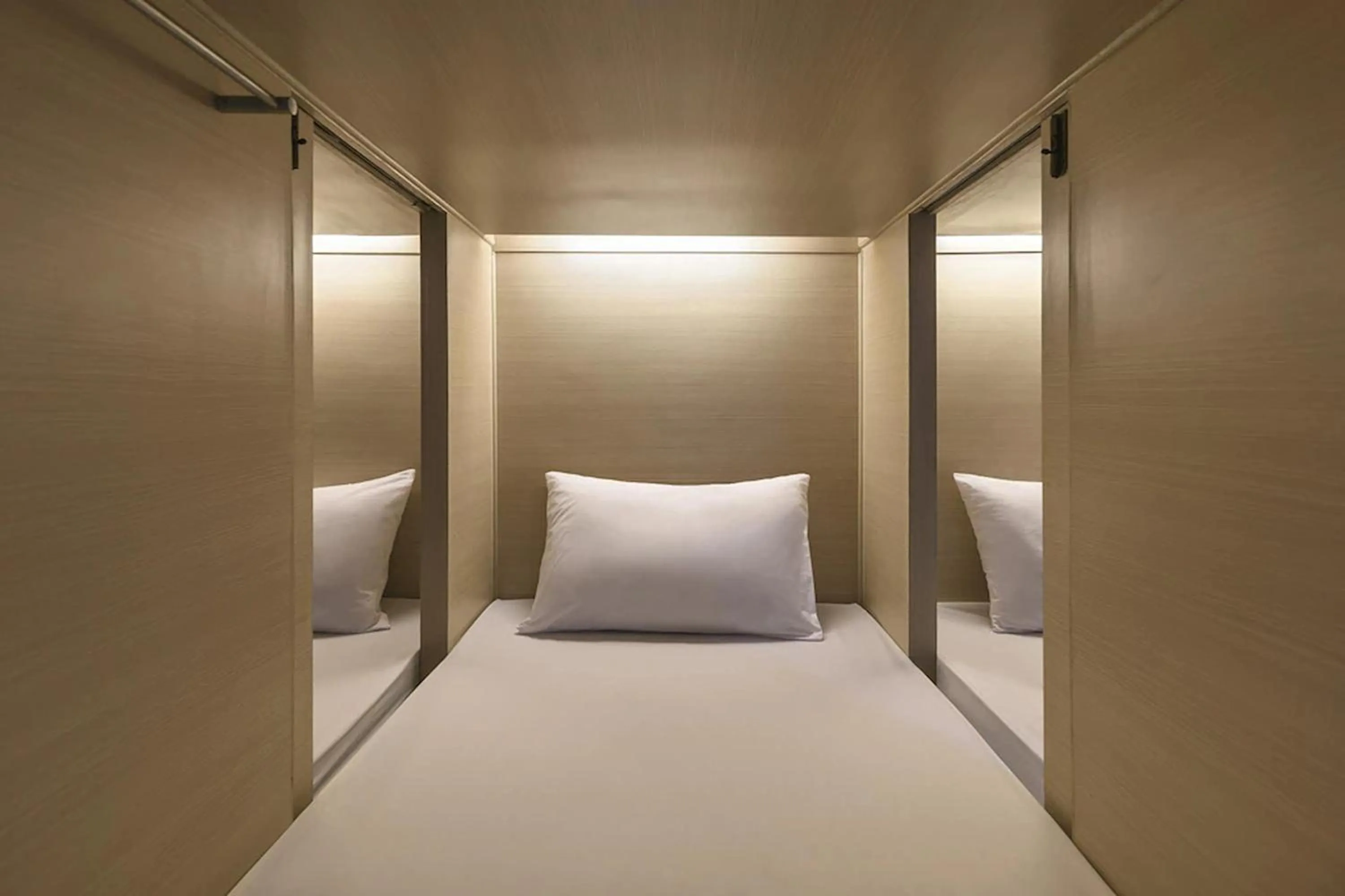 Bed in ORA Hostel Bangkok