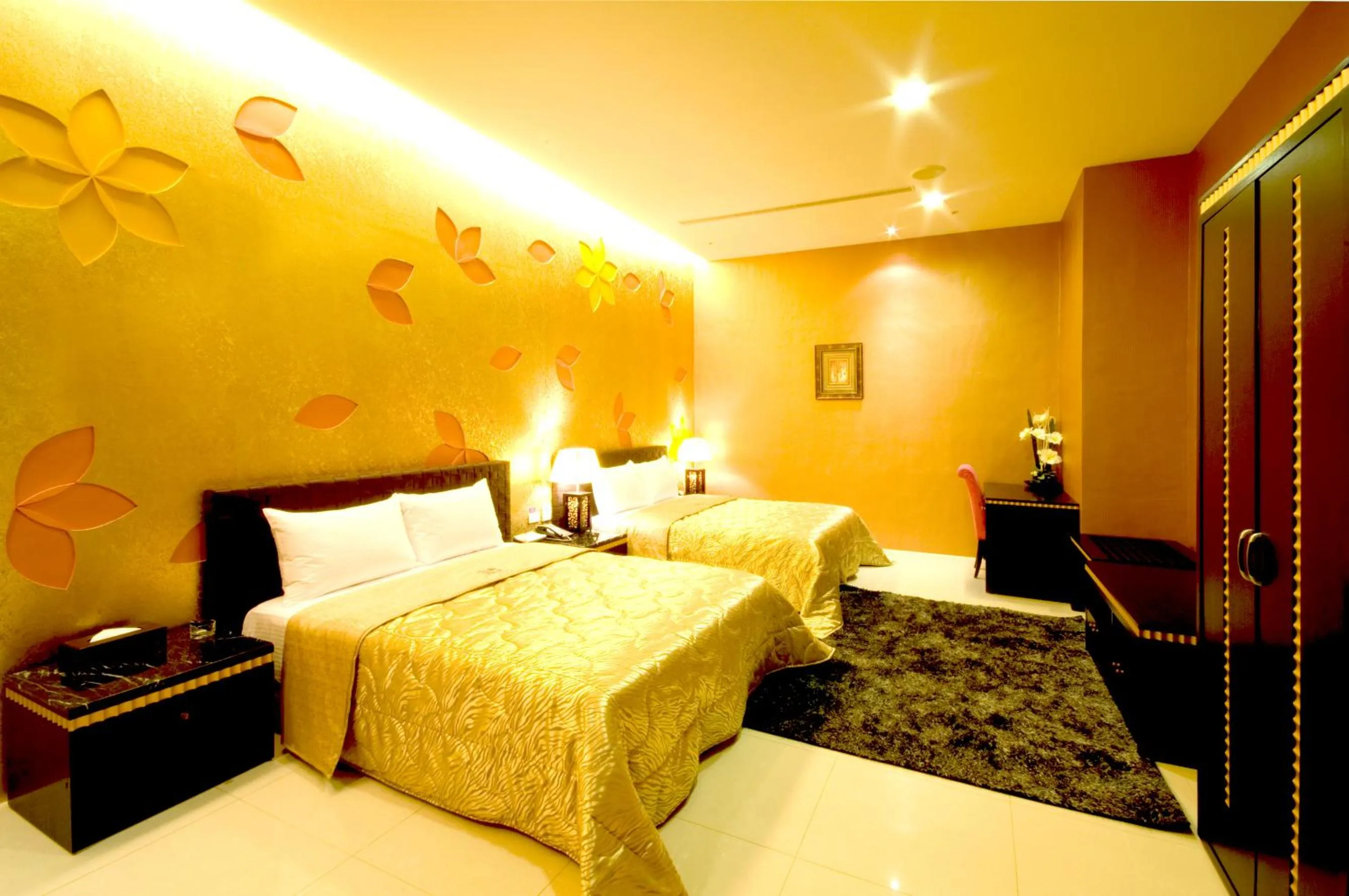 Bed in Fortune Villa Motel