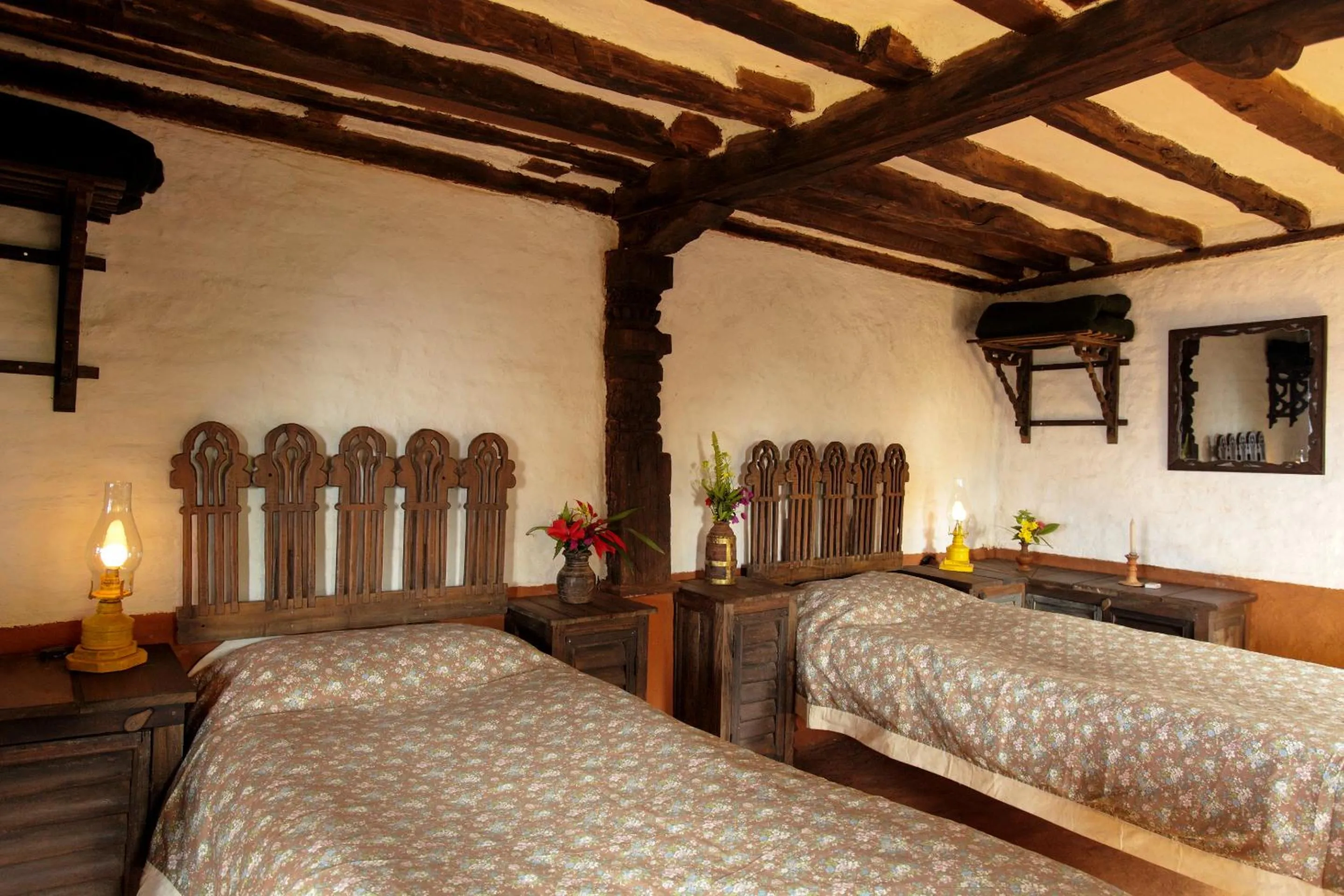 River view, Bed in The Famous Farm