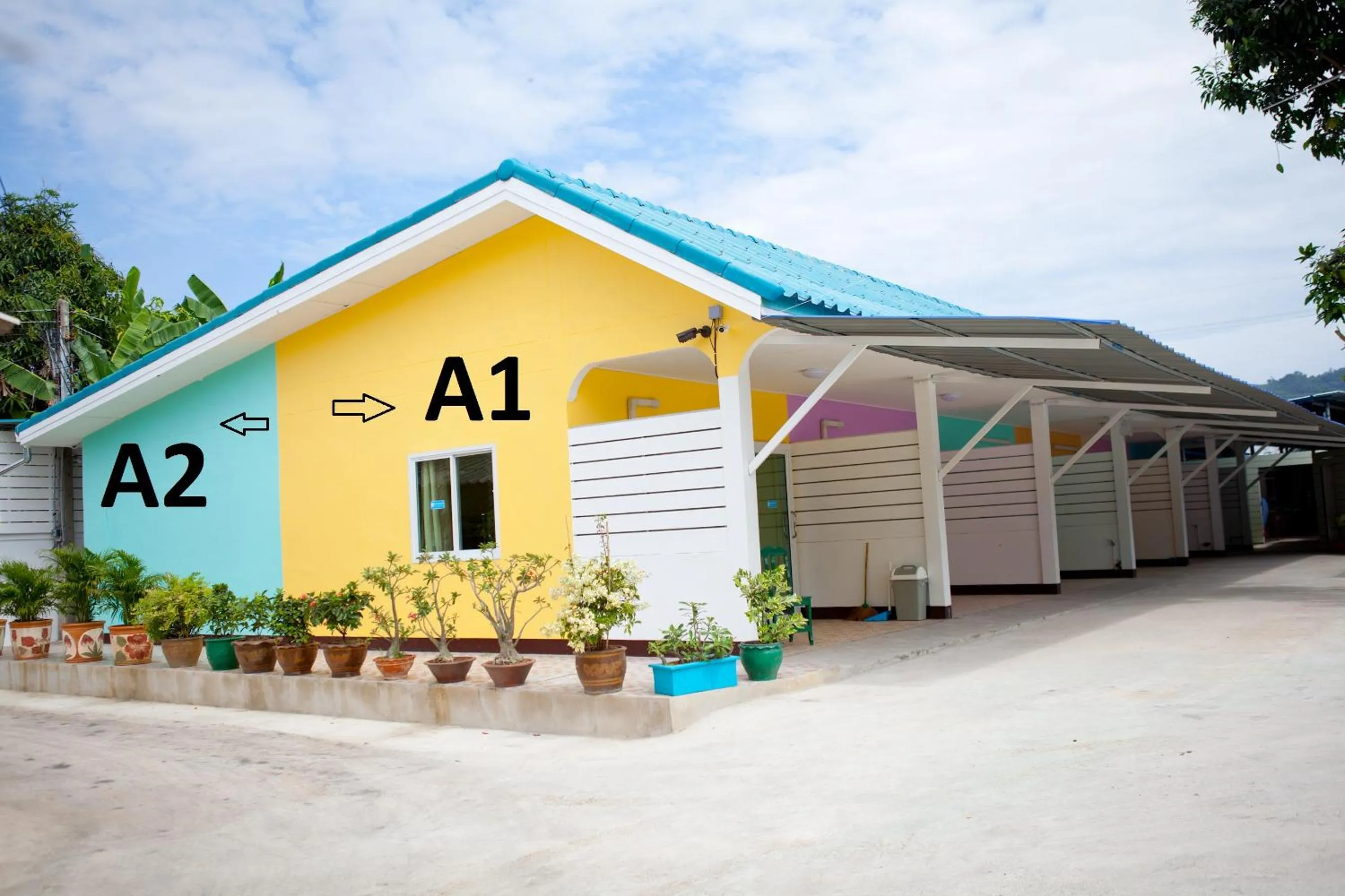 Facade/entrance in Bannrommai Sattahip
