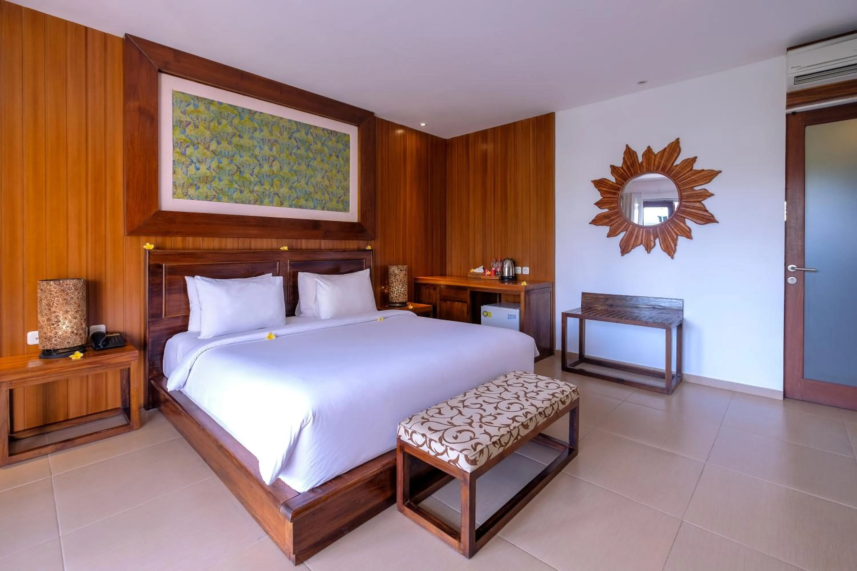 Bed in Papillon Echo Beach