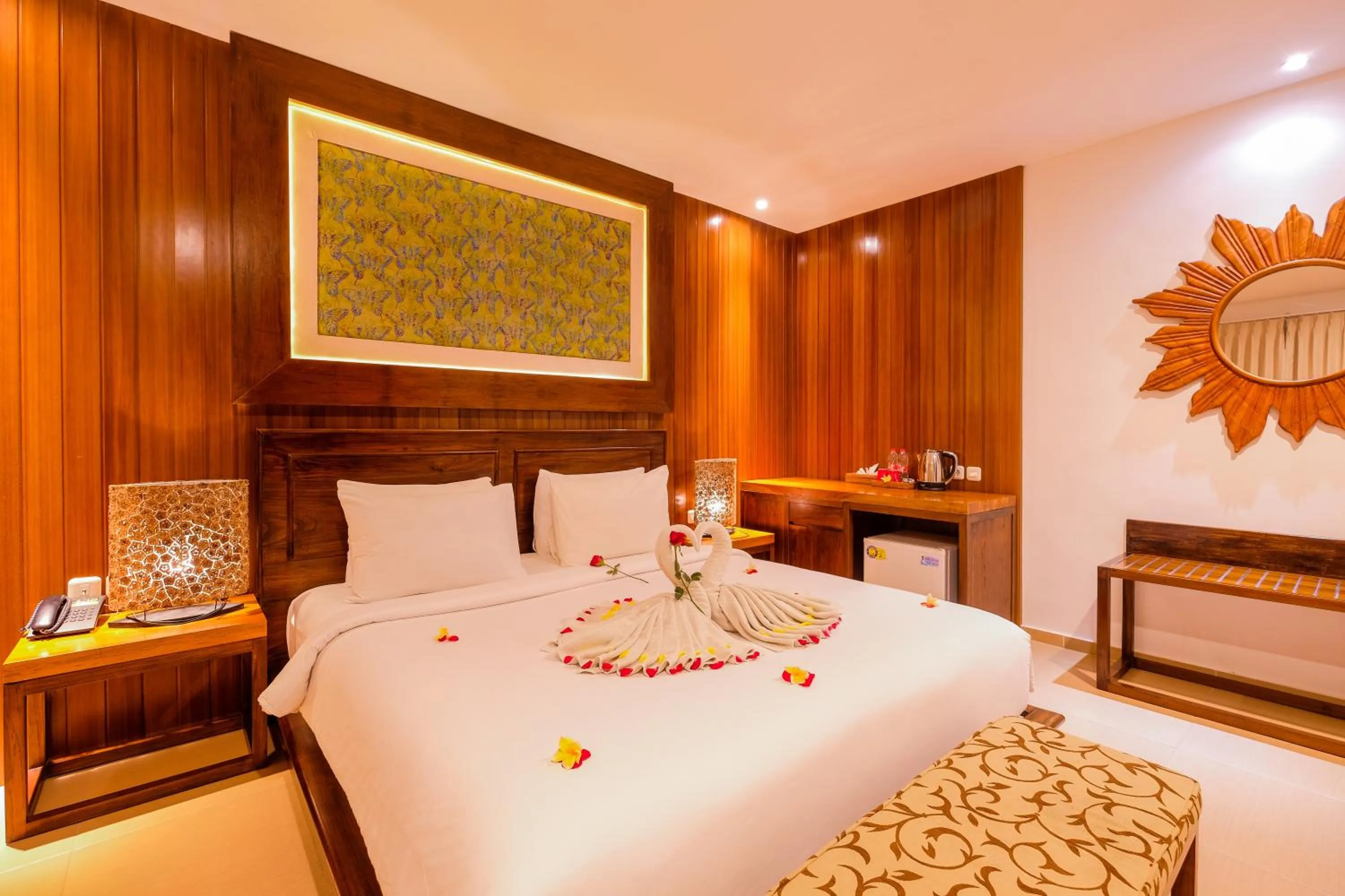 Bed in Papillon Echo Beach