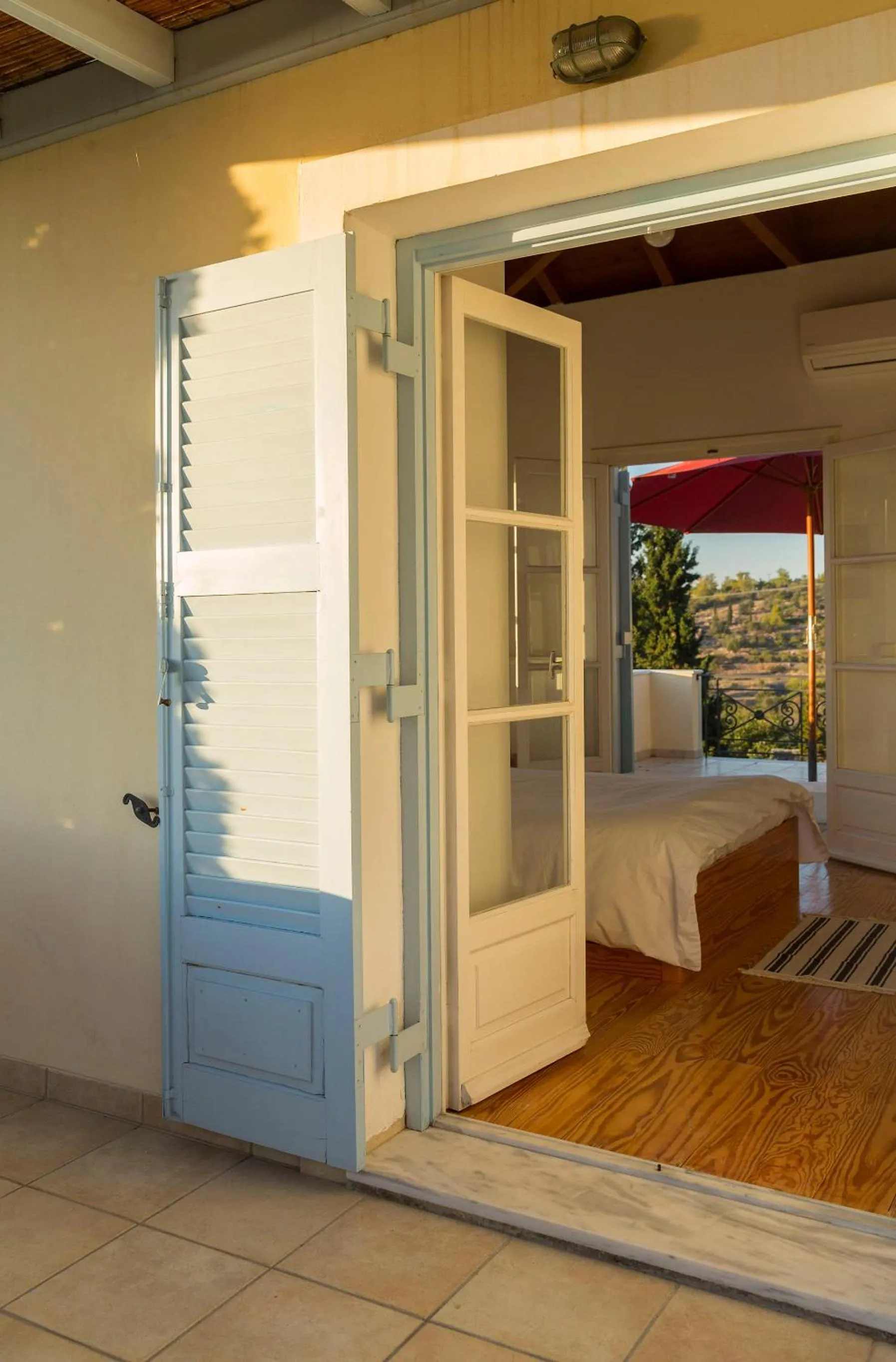 Bedroom in Sea View Pool Villa with Independent Guest house