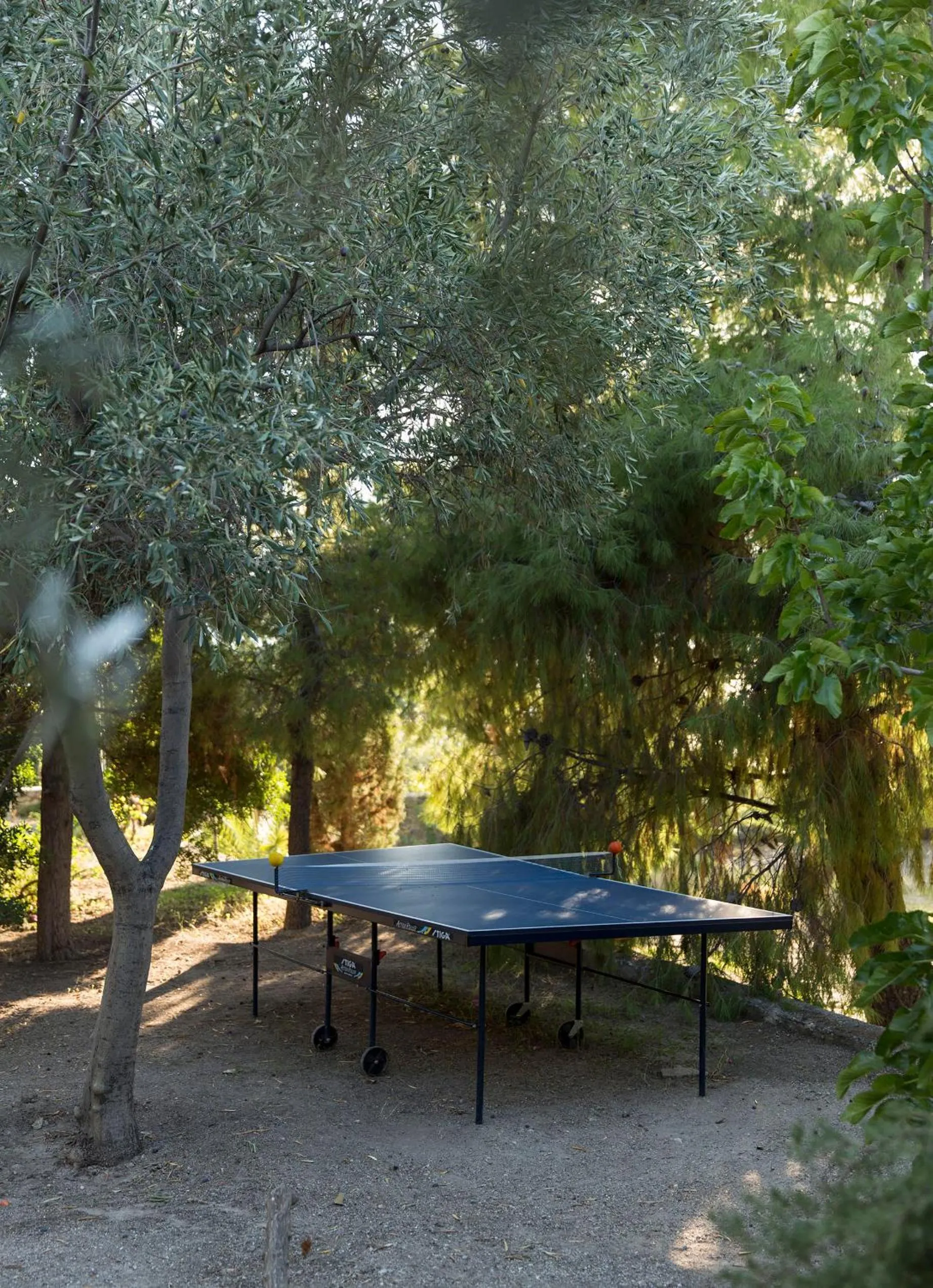 Table tennis in Sea View Pool Villa with Independent Guest house