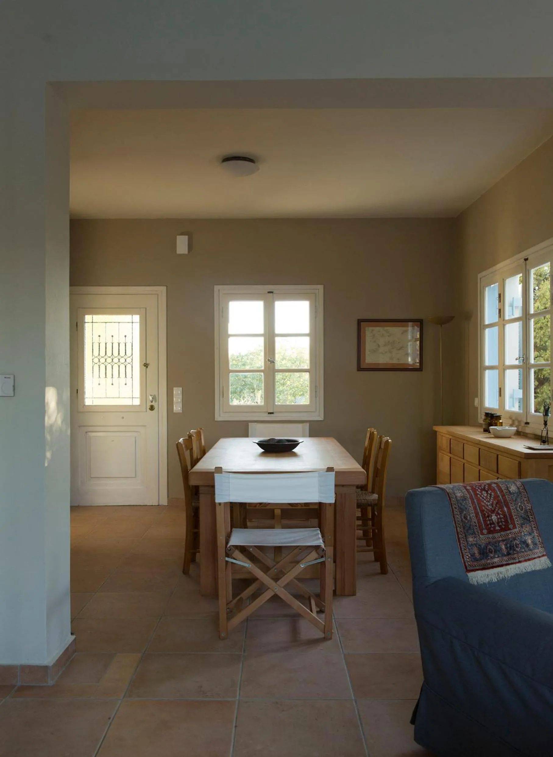 Dining area in Sea View Pool Villa with Independent Guest house