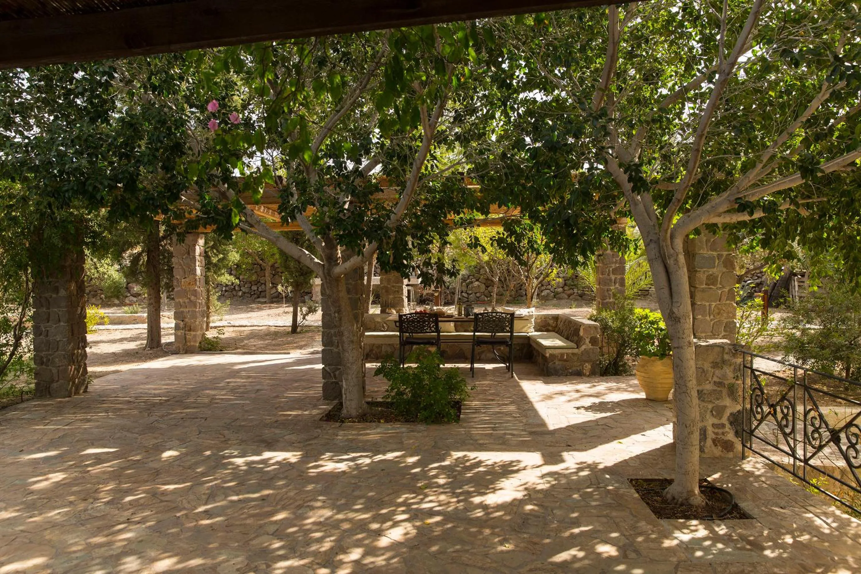 Garden in Sea View Pool Villa with Independent Guest house