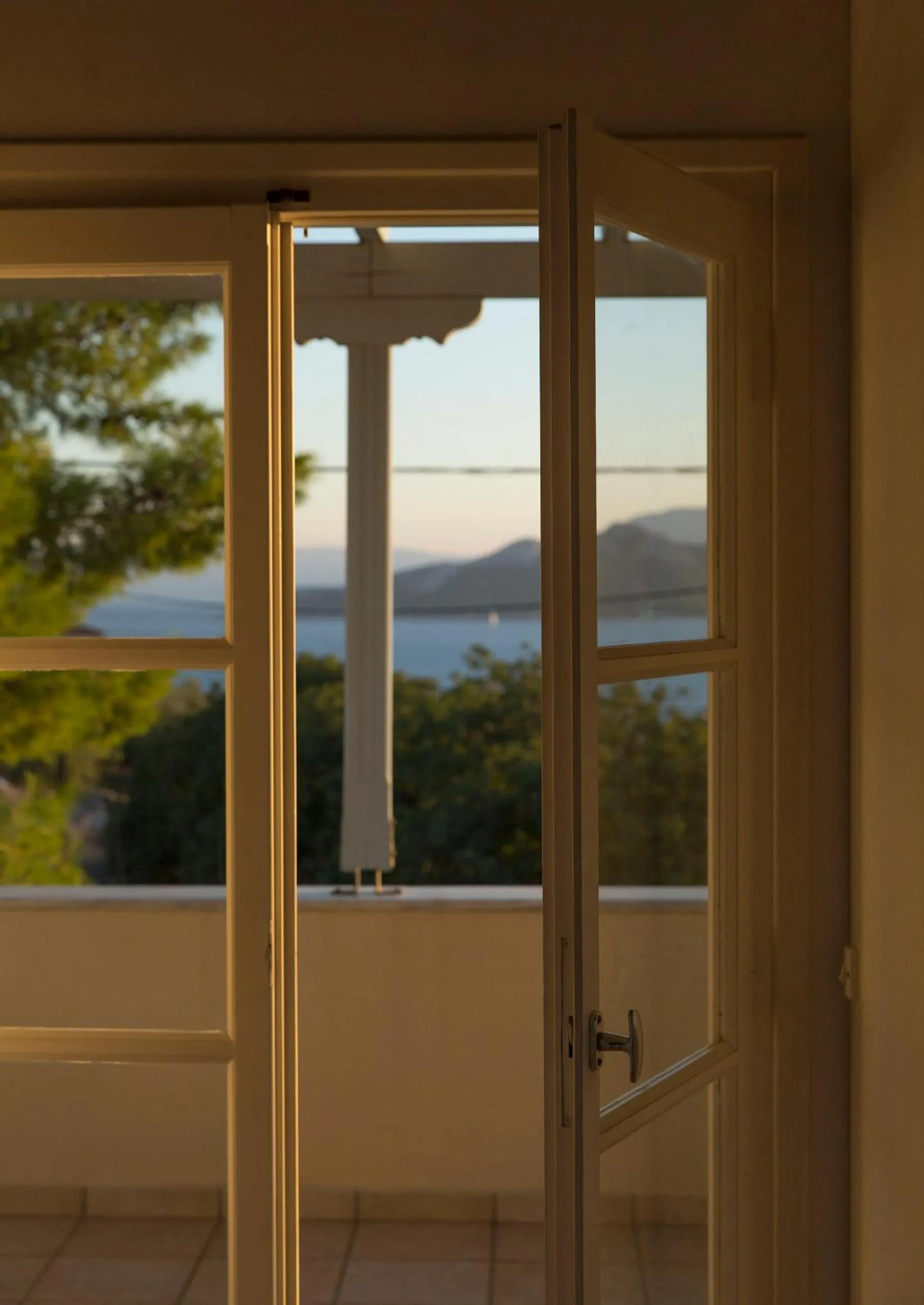 Balcony/Terrace in Sea View Pool Villa with Independent Guest house