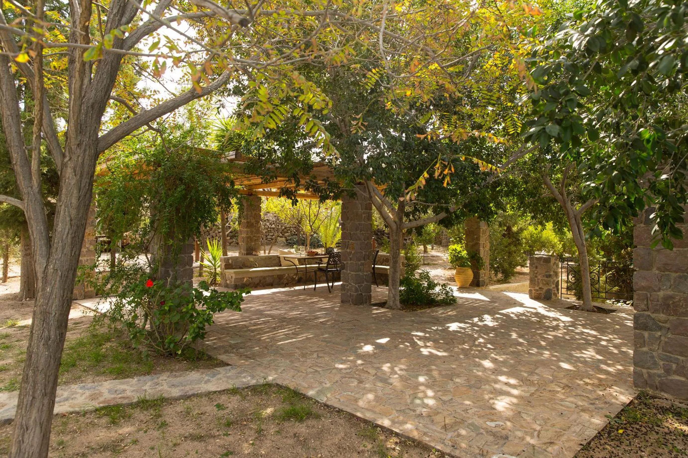 Garden in Sea View Pool Villa with Independent Guest house