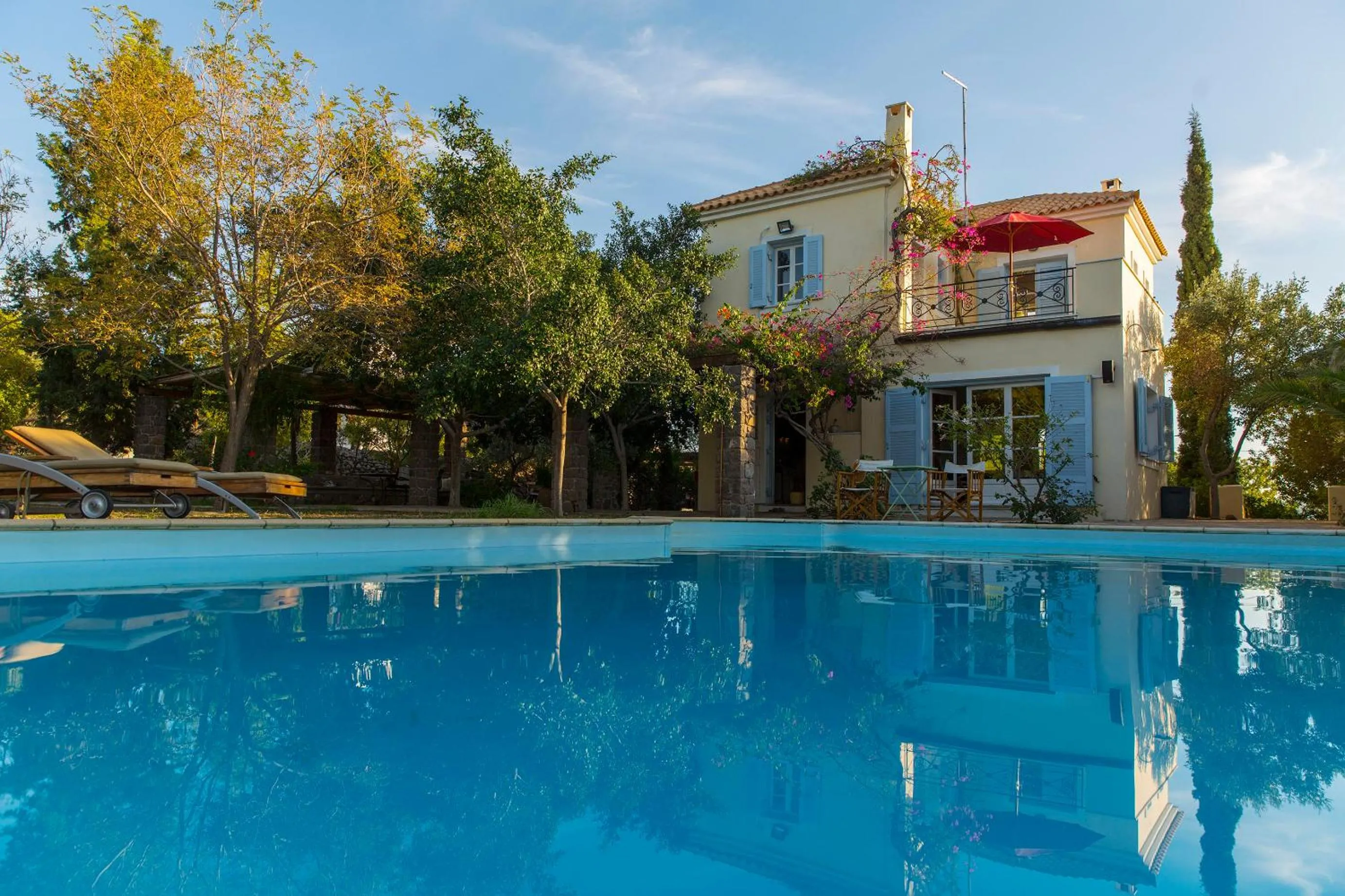 Property building in Sea View Pool Villa with Independent Guest house