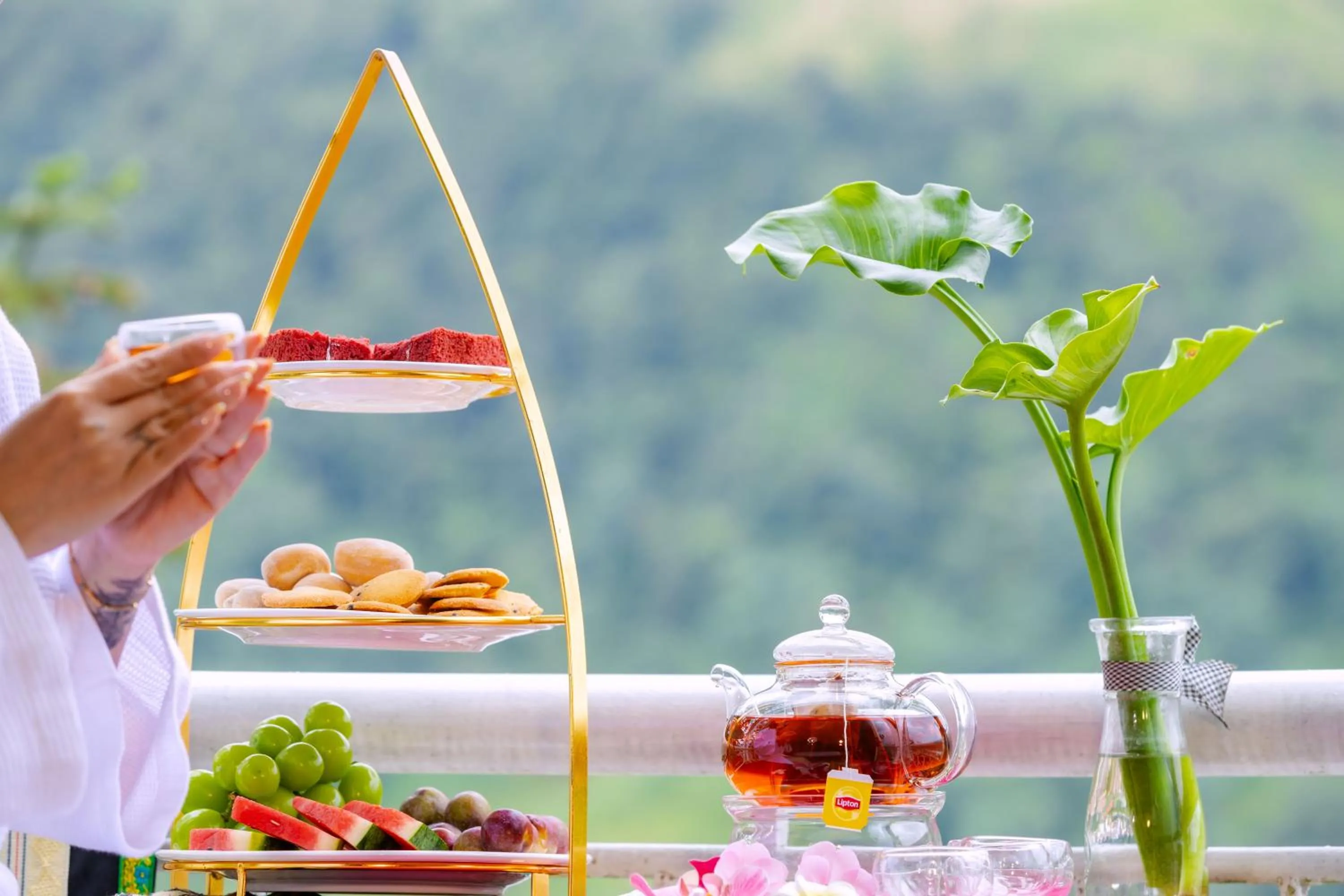 Food and drinks in Sapa Village Hotel