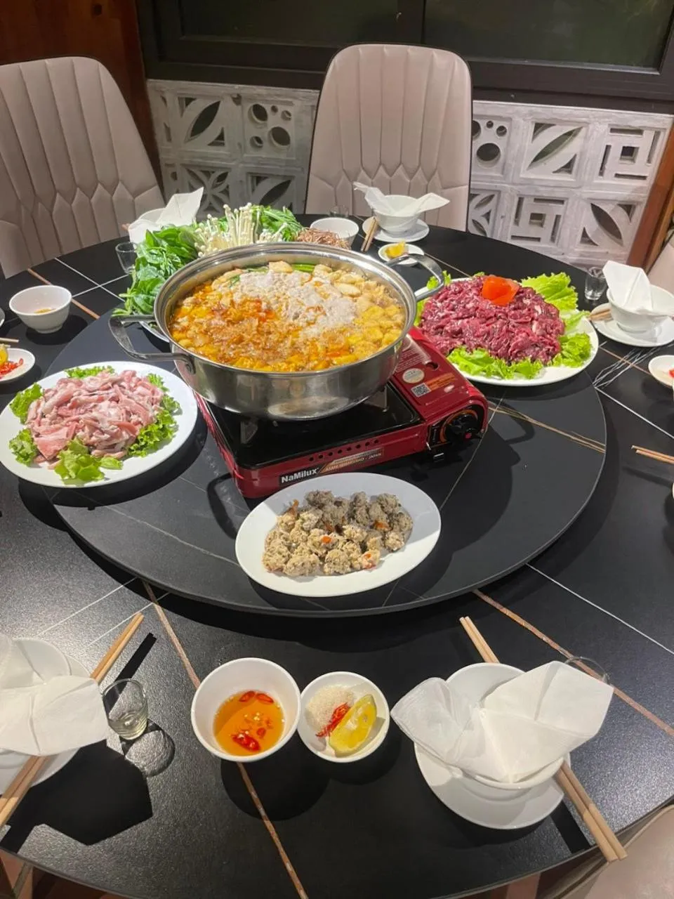 Food and drinks in Sapa Village Hotel