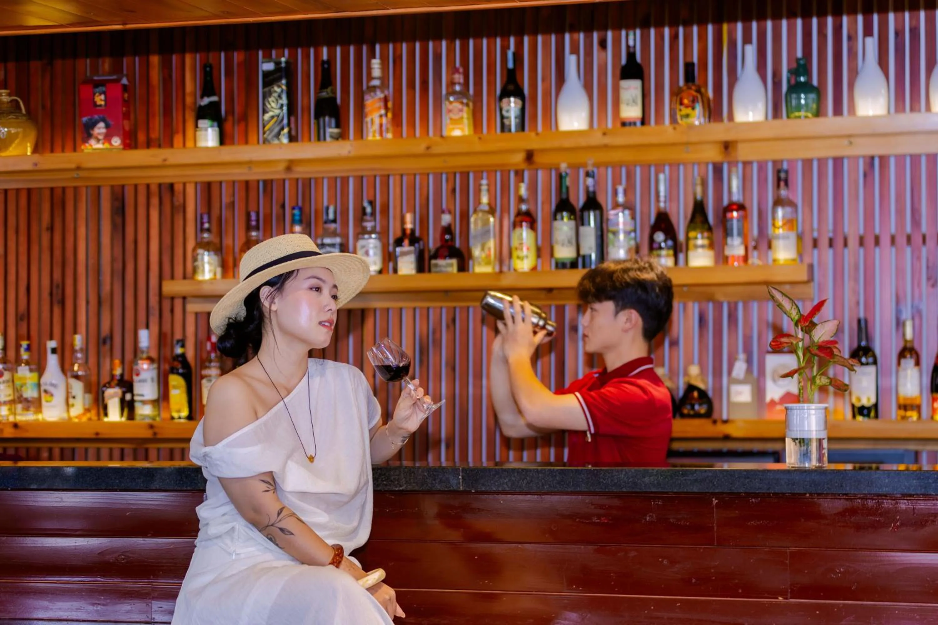 Lounge or bar in Sapa Village Hotel