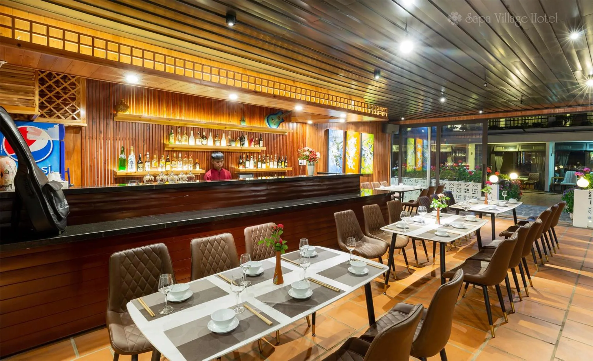 Restaurant/places to eat in Sapa Village Hotel