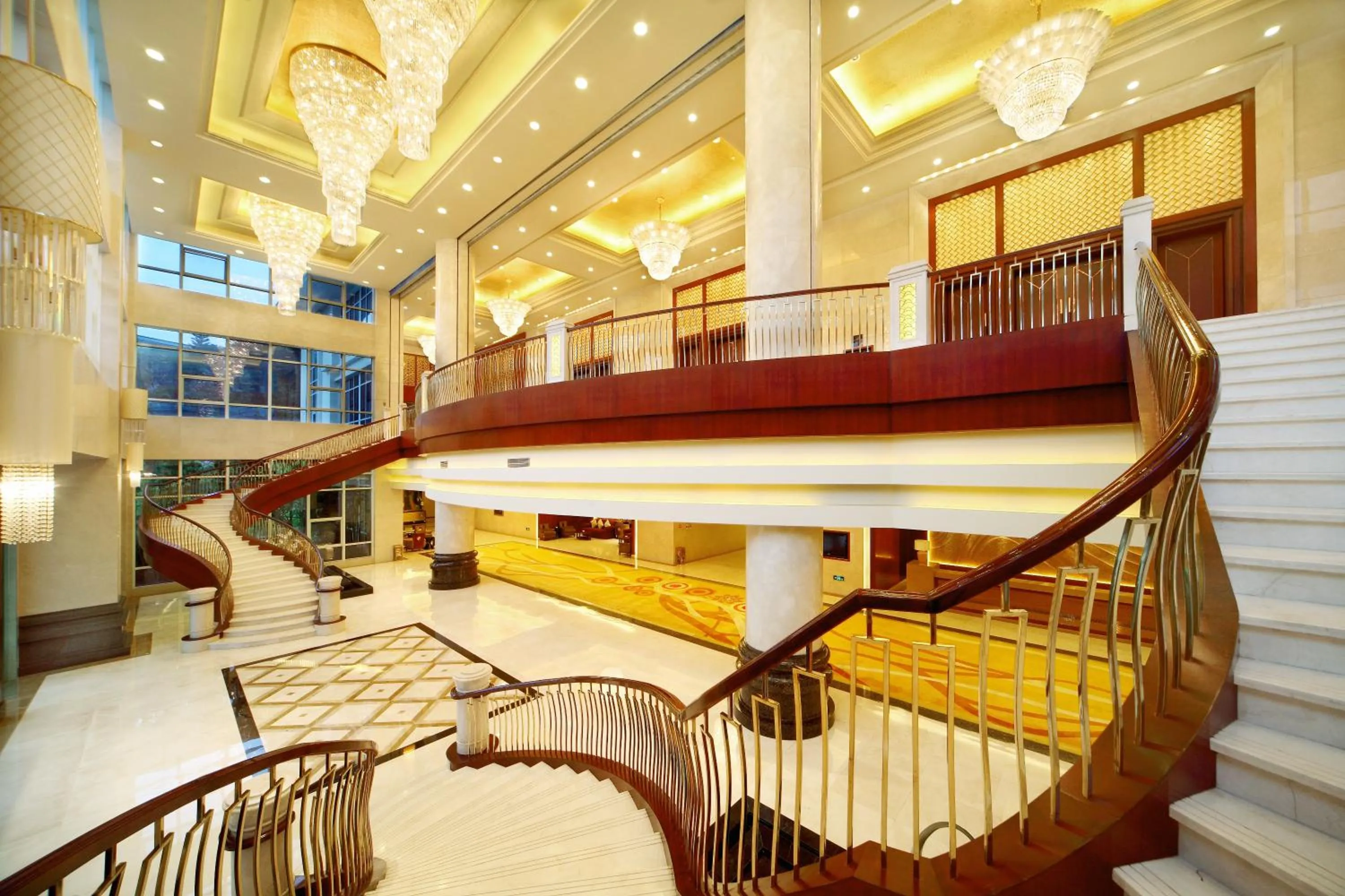 Lobby or reception in C&D Hotel,Putian