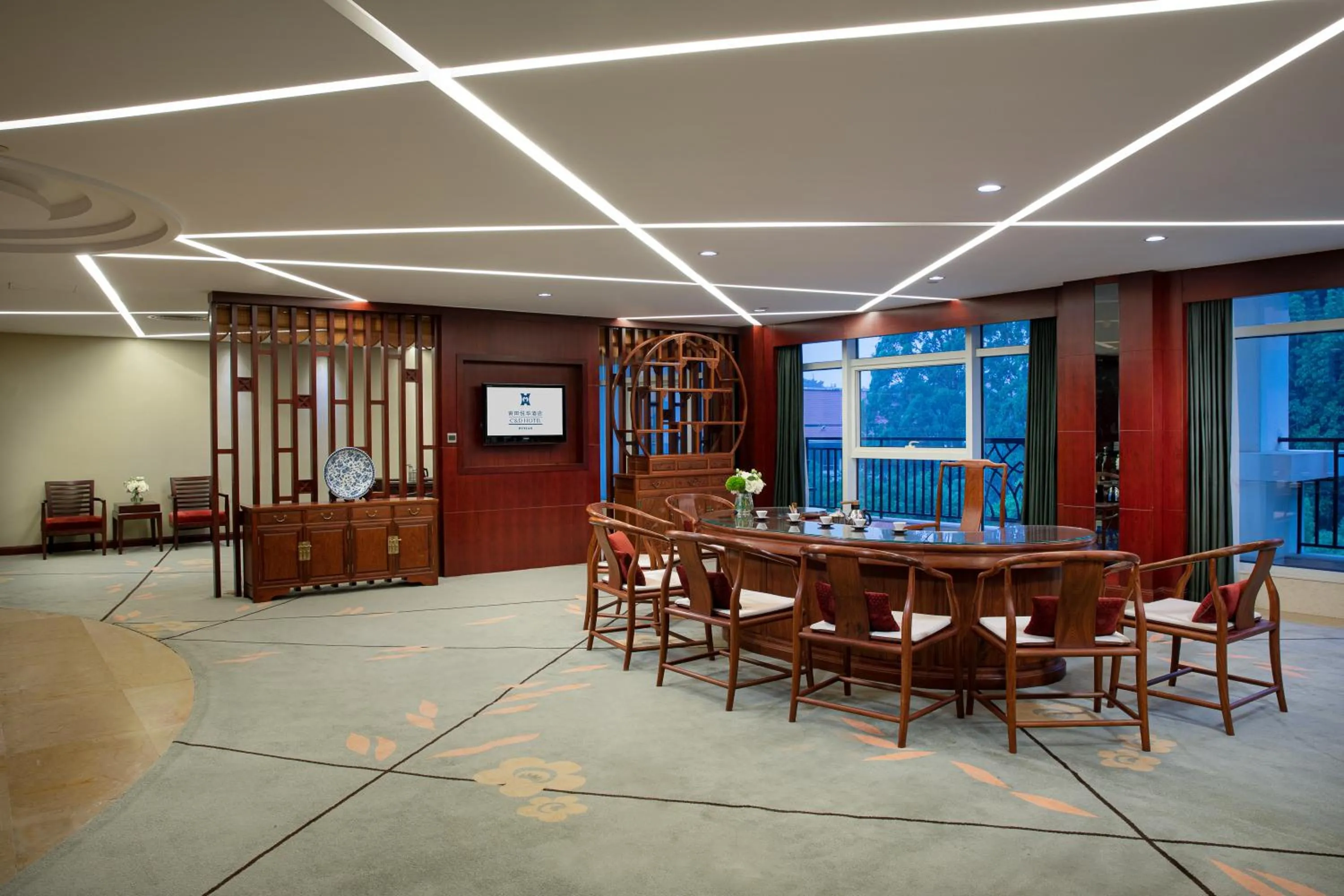 Business facilities in C&D Hotel,Putian