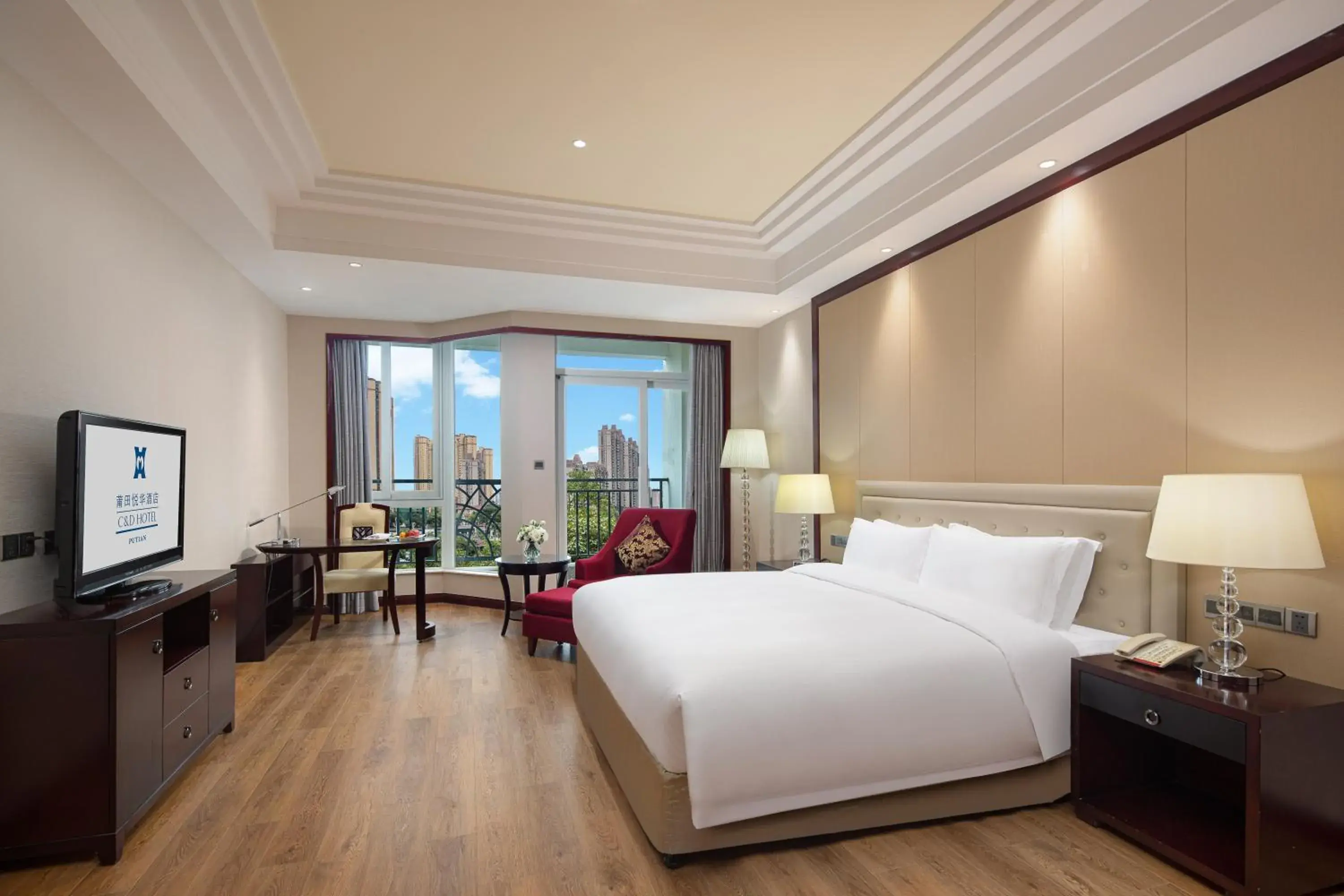 Deluxe Suite with Mountain View in C&D Hotel,Putian Deluxe Suite with Mountain View in C&D Hotel,Putian
