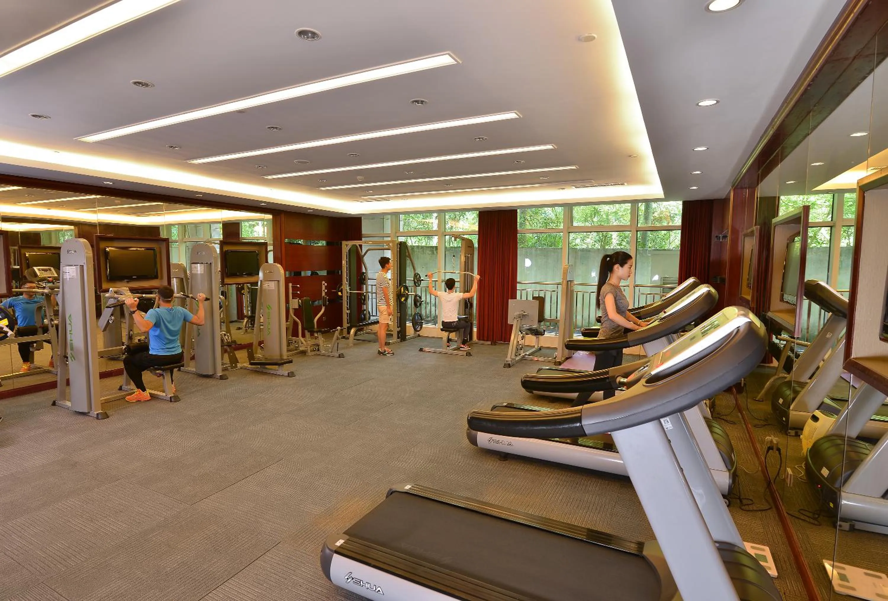 Fitness centre/facilities in C&D Hotel,Putian