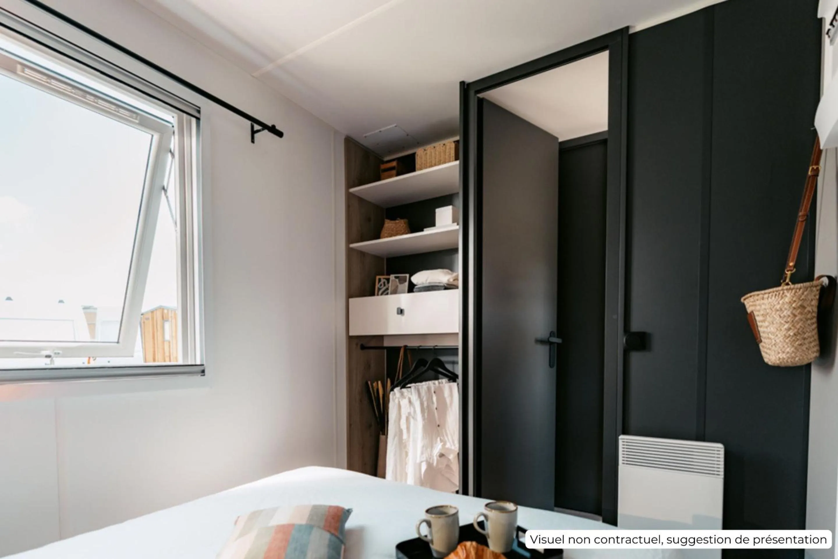 Bedroom in Camping Les Dunes