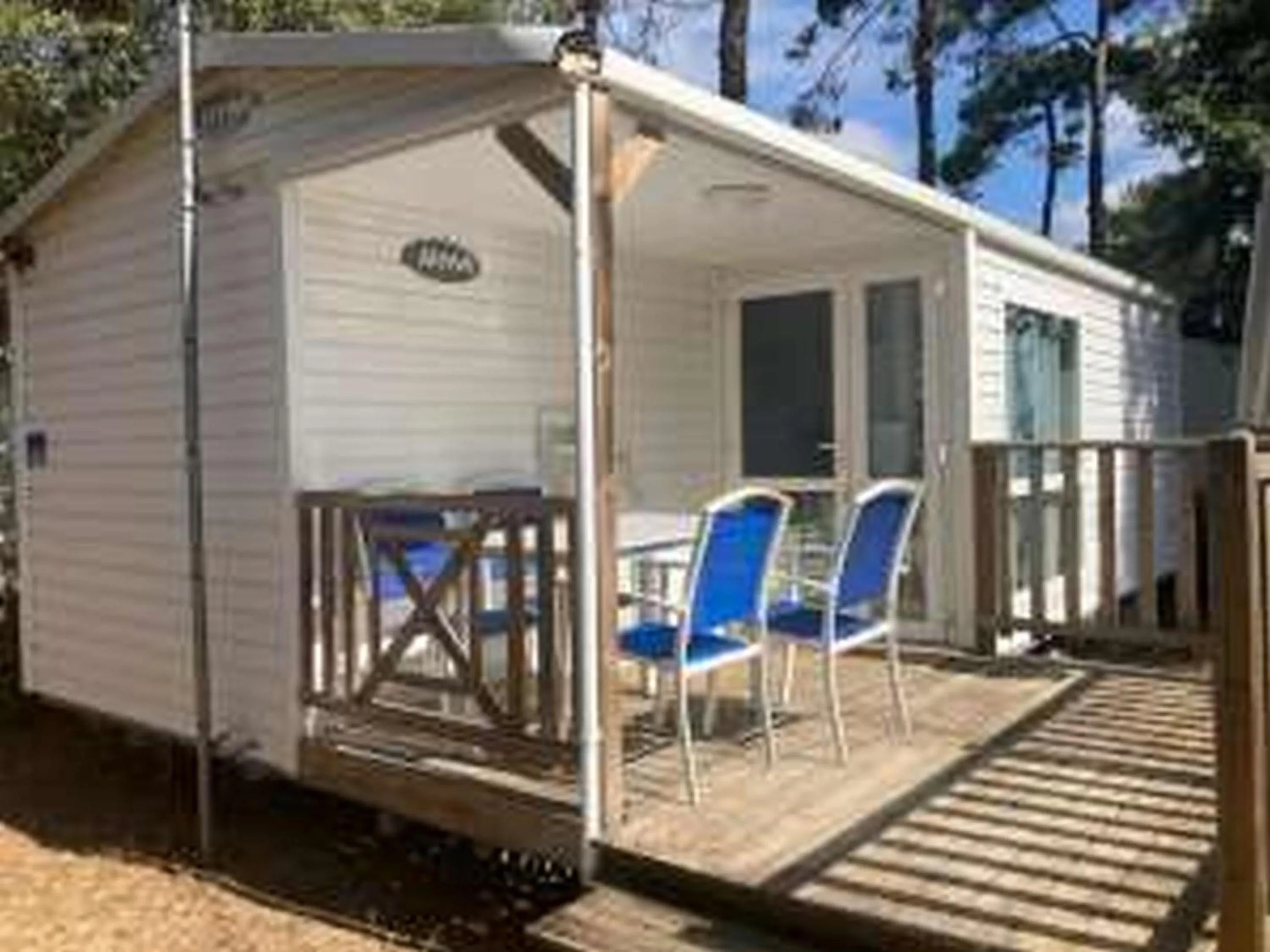 Patio in Camping Les Dunes