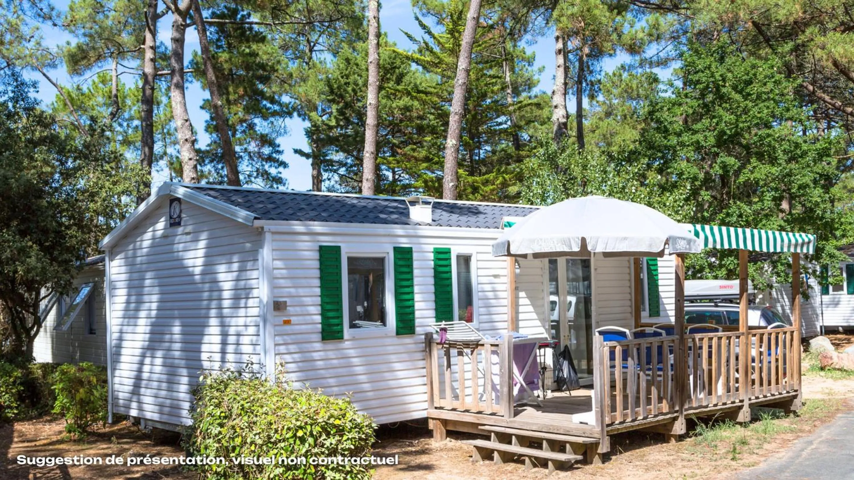Property building in Camping Les Dunes