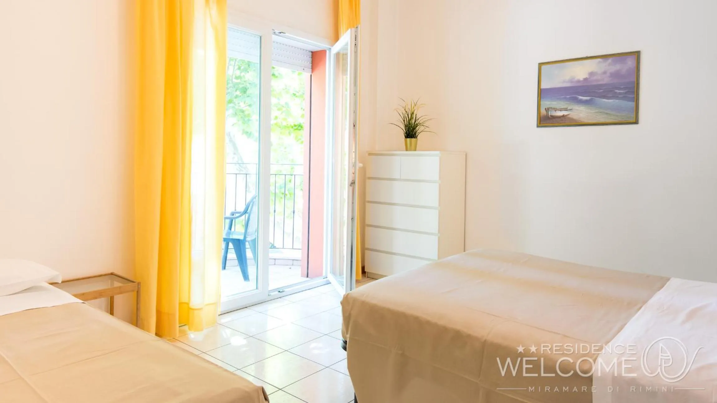 Bedroom, Bed in Welcome Residence per famiglie