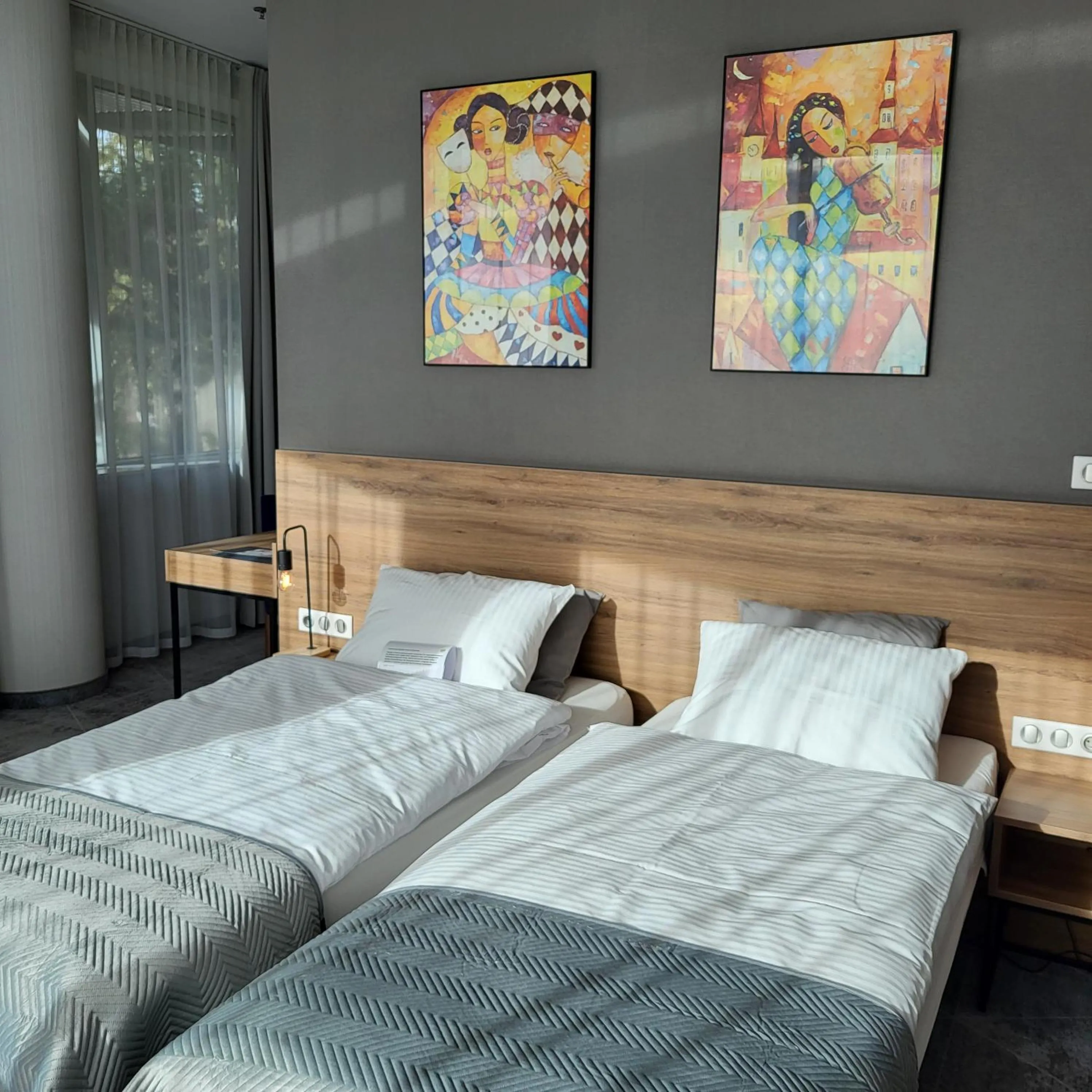 Bed in Hotel Centrum