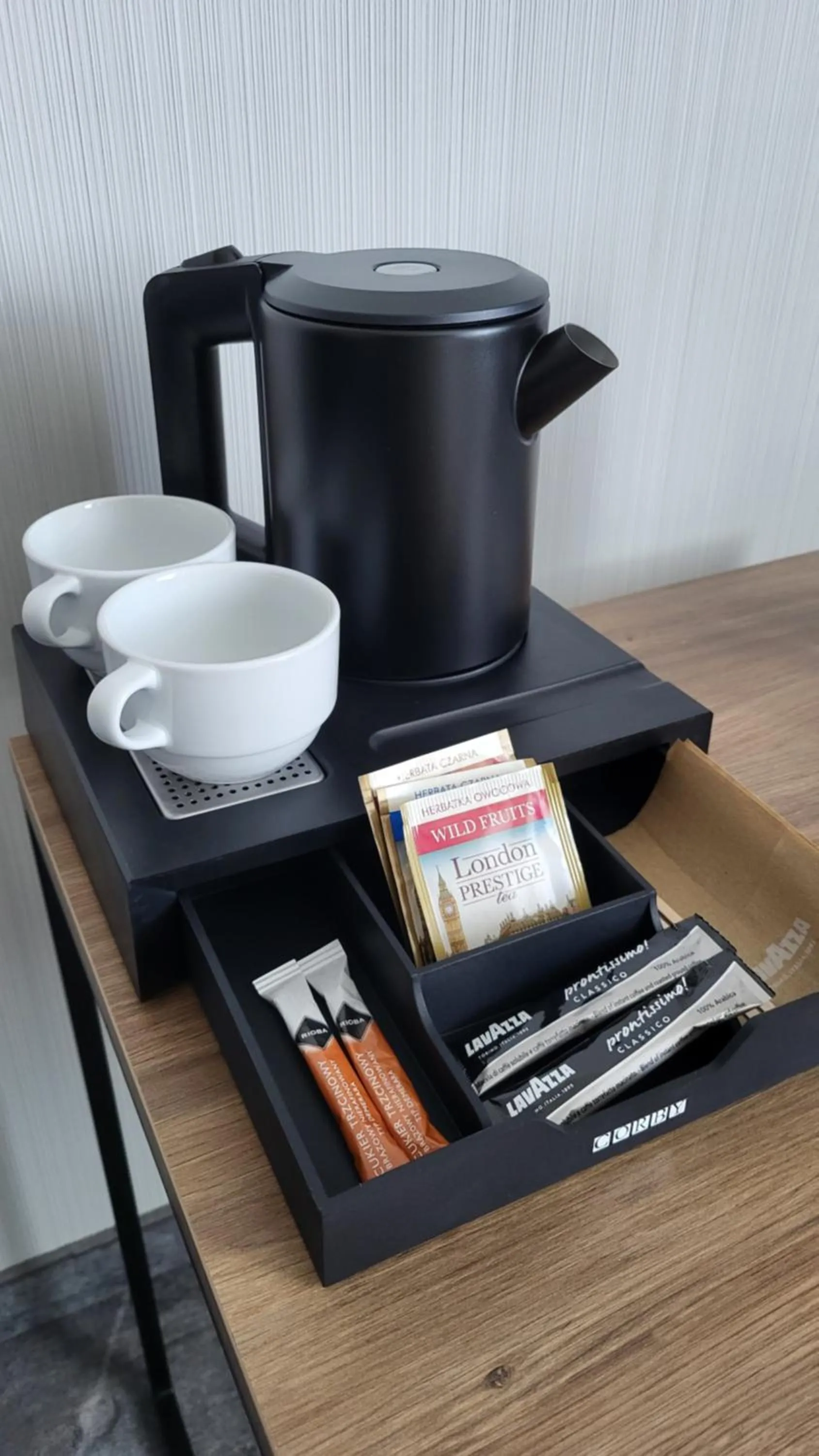 Coffee/tea facilities in Hotel Centrum