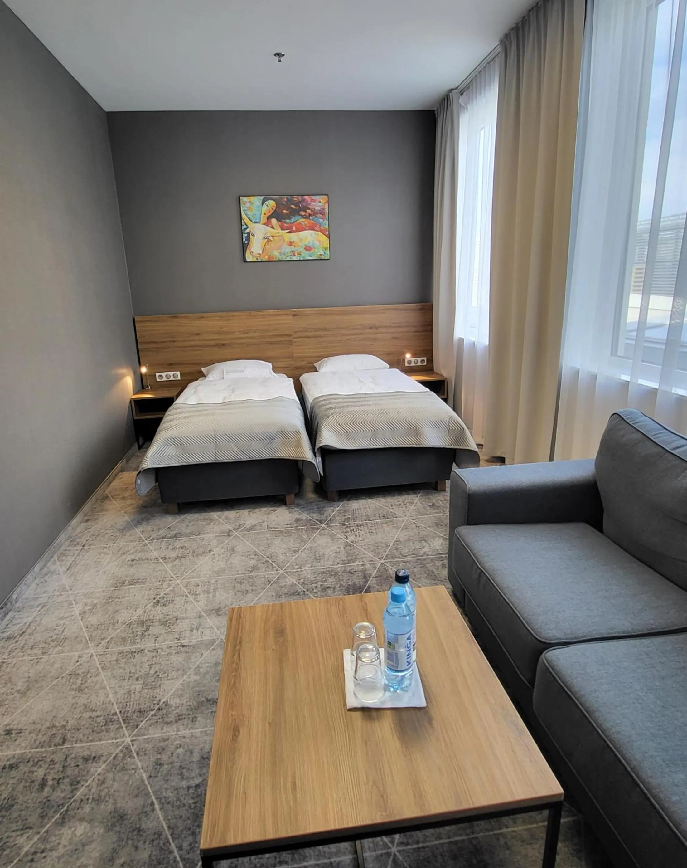 Bed in Hotel Centrum