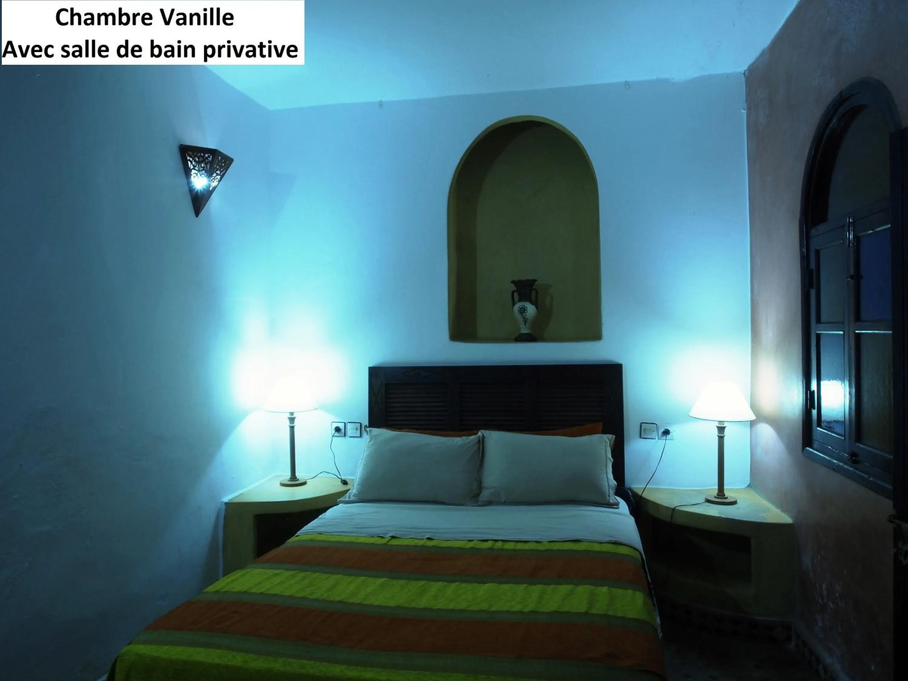 Bedroom, Bed in Villa Grenadine