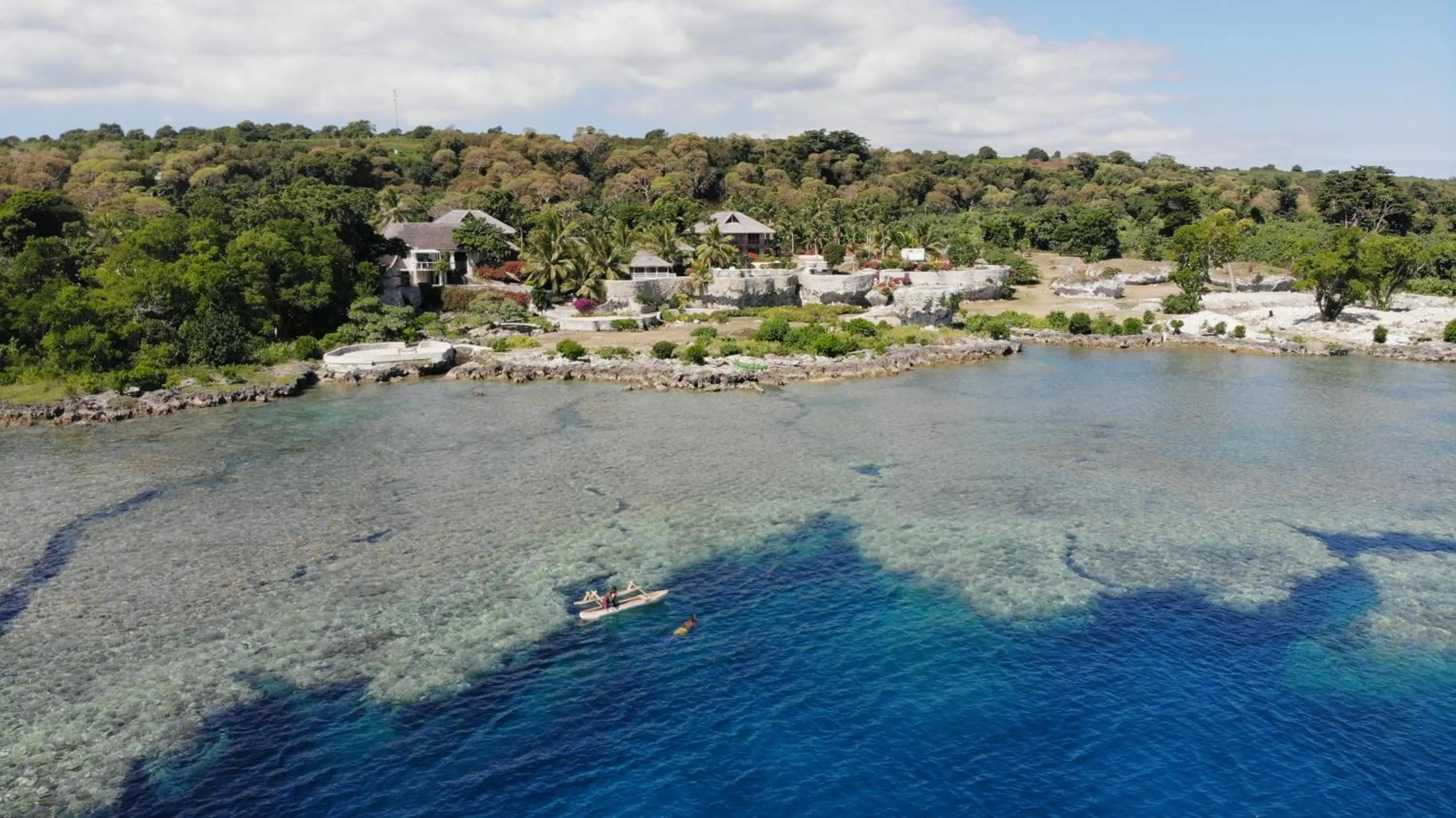Sea view in Tanna Evergreen Resort & Tours