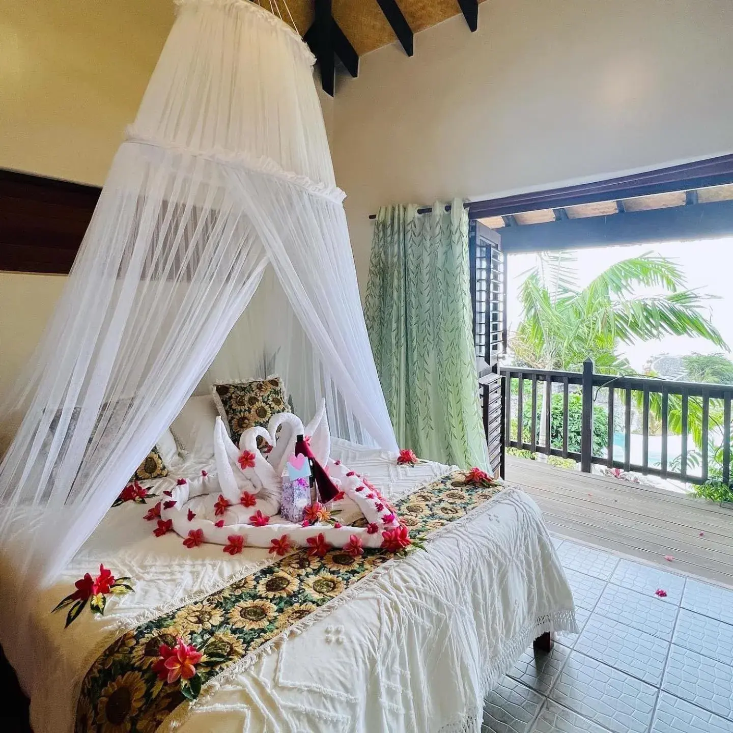 Bed in Tanna Evergreen Resort & Tours Bed in Tanna Evergreen Resort & Tours