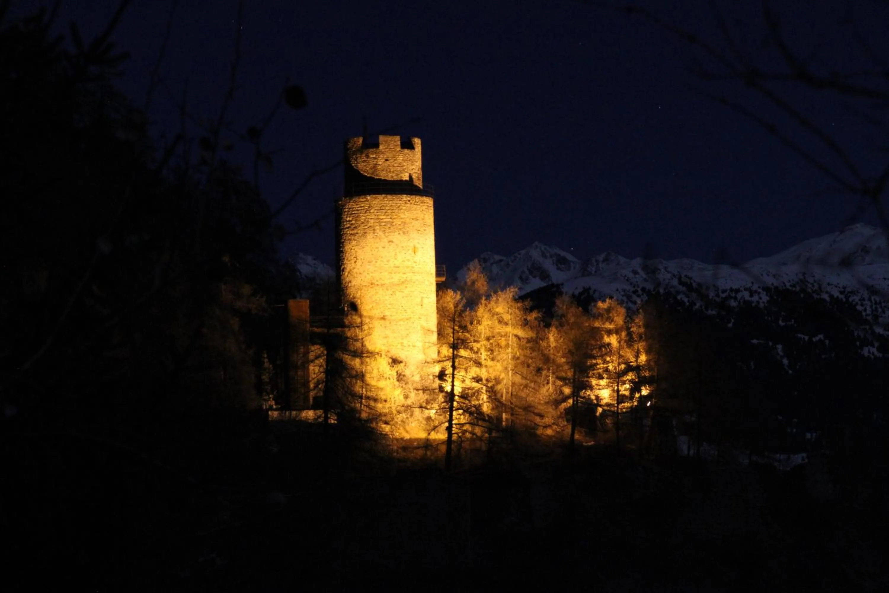 Landmark view in Hotel Chavalatsch