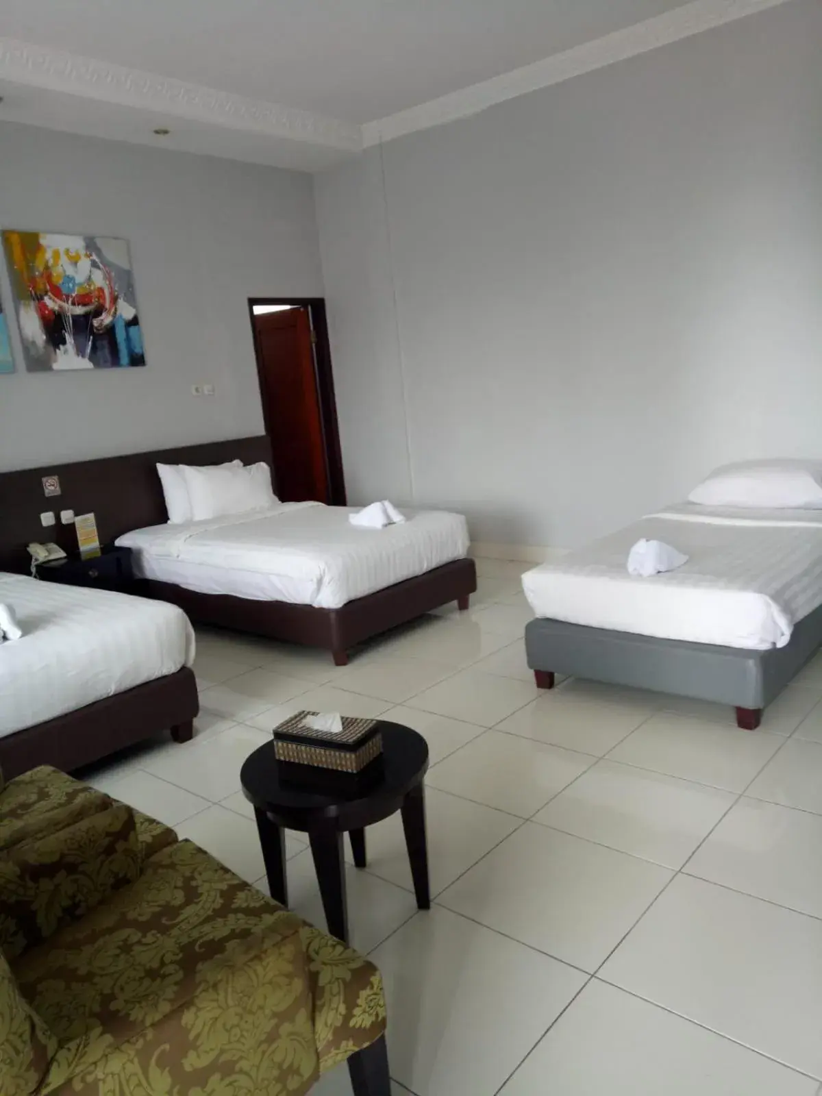 Bed in Hotel Sindha Bed in Hotel Sindha