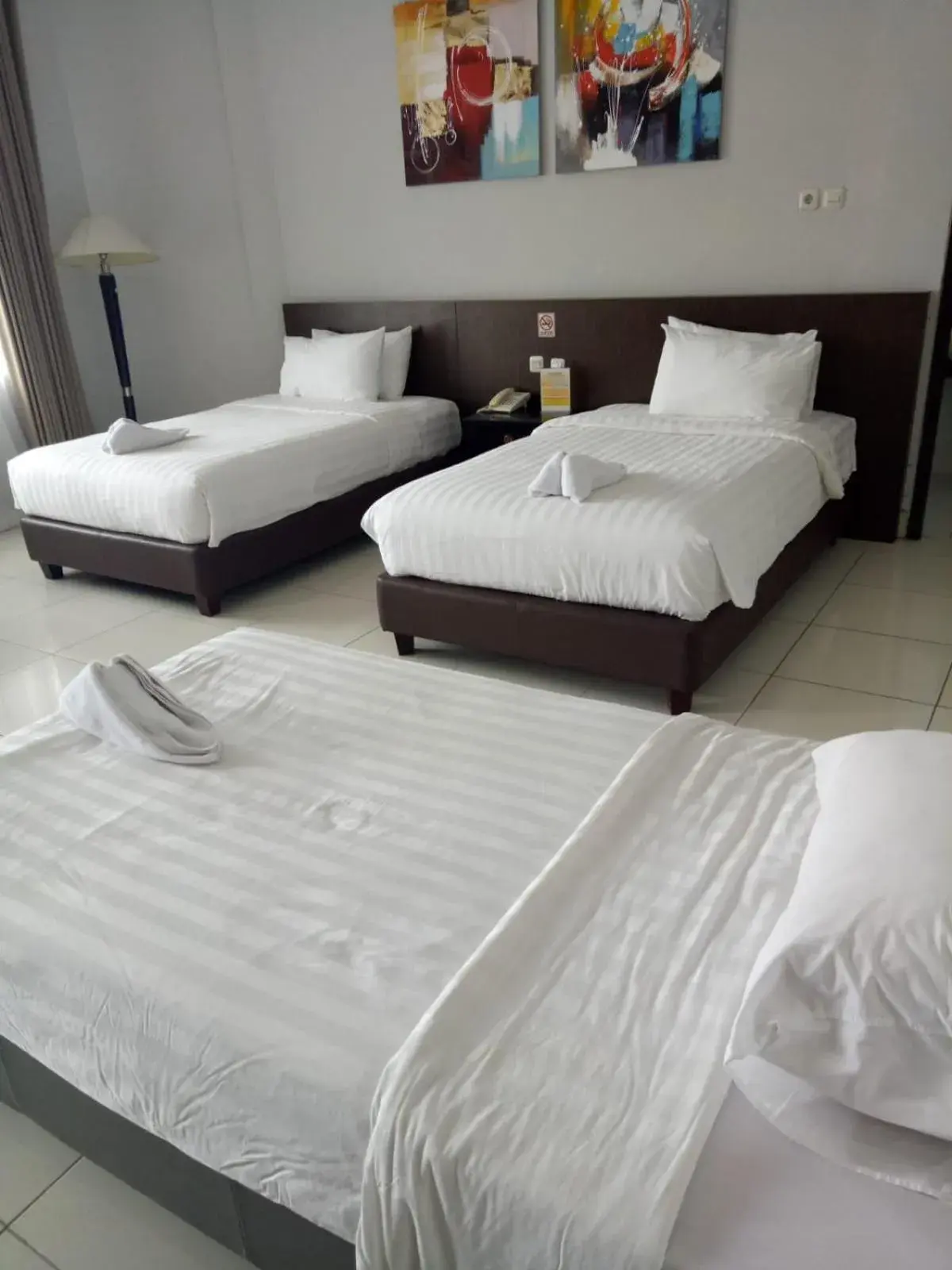 Bed in Hotel Sindha Bed in Hotel Sindha